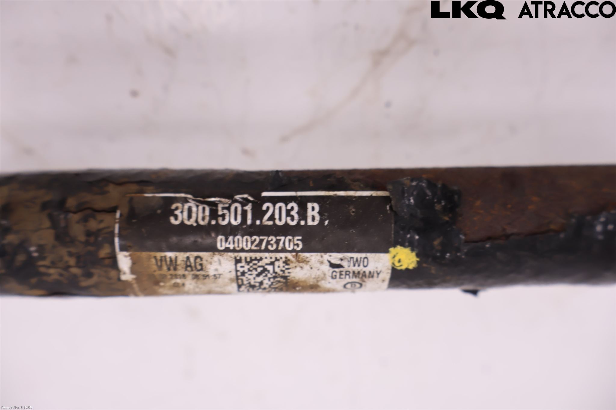 Volkswagen VW TIGUAN ALLSPACE 18- Drivaxel Bak Vänster