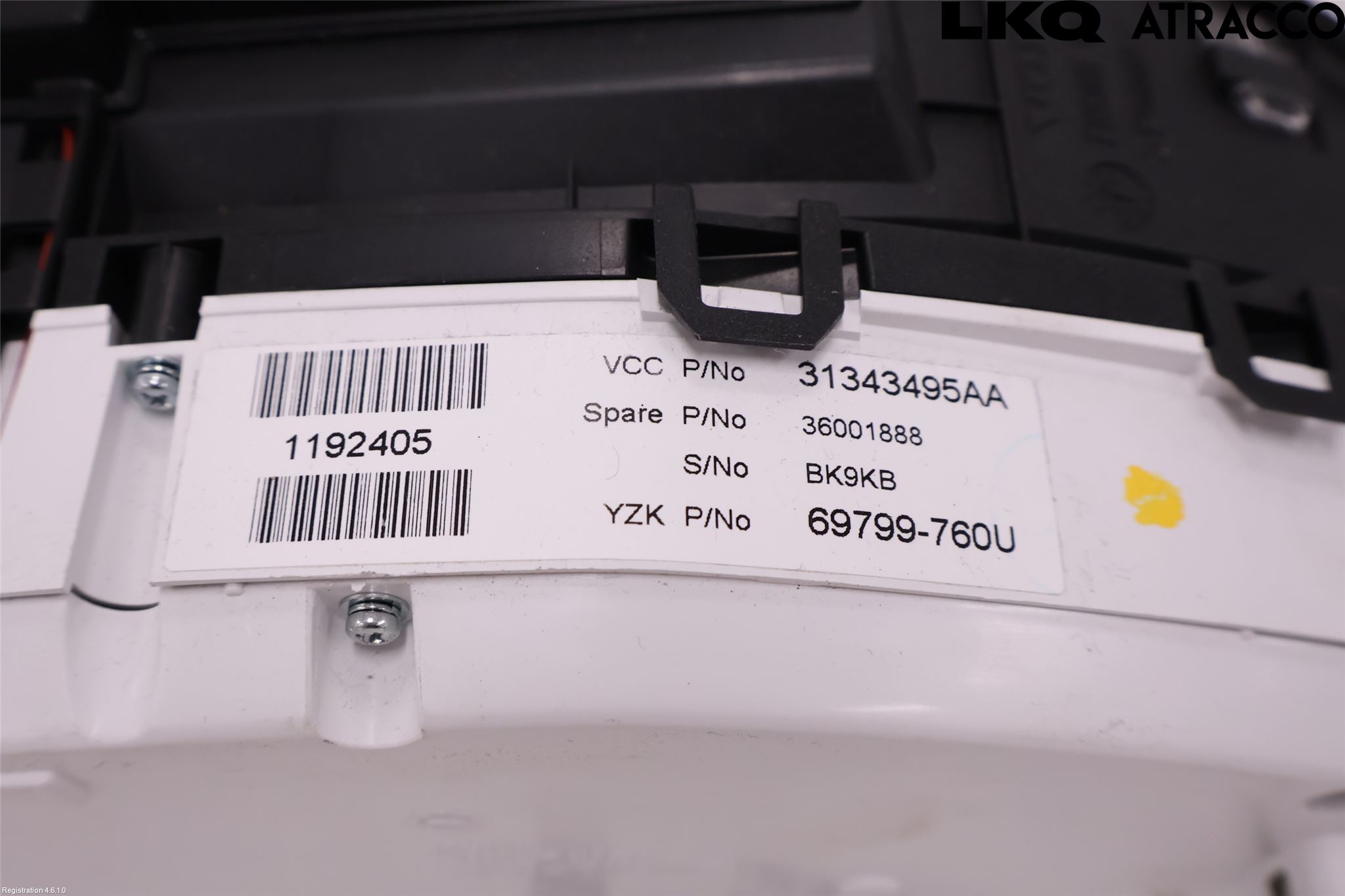 Volvo V60 11-13 Instrument Komb