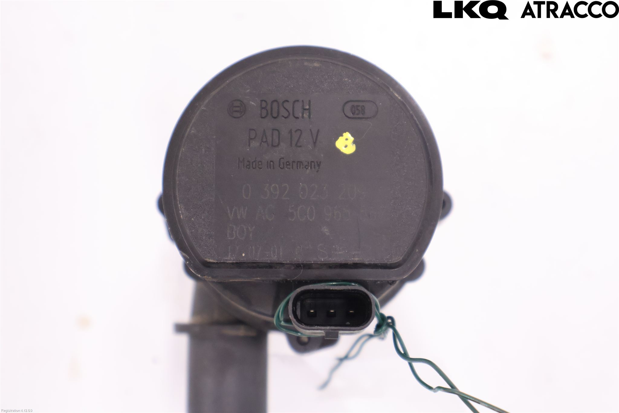 Volkswagen VW CADDY 16-20 Värme Cirkulationspump