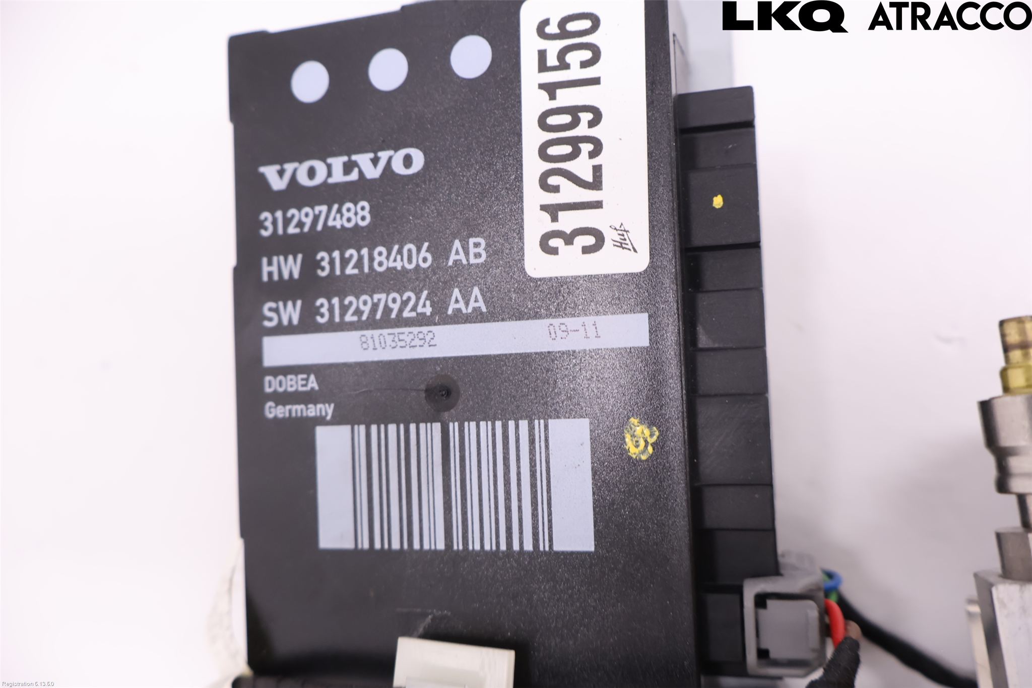 Volvo XC60 09-13 Bakluckeöppnare Automatisk