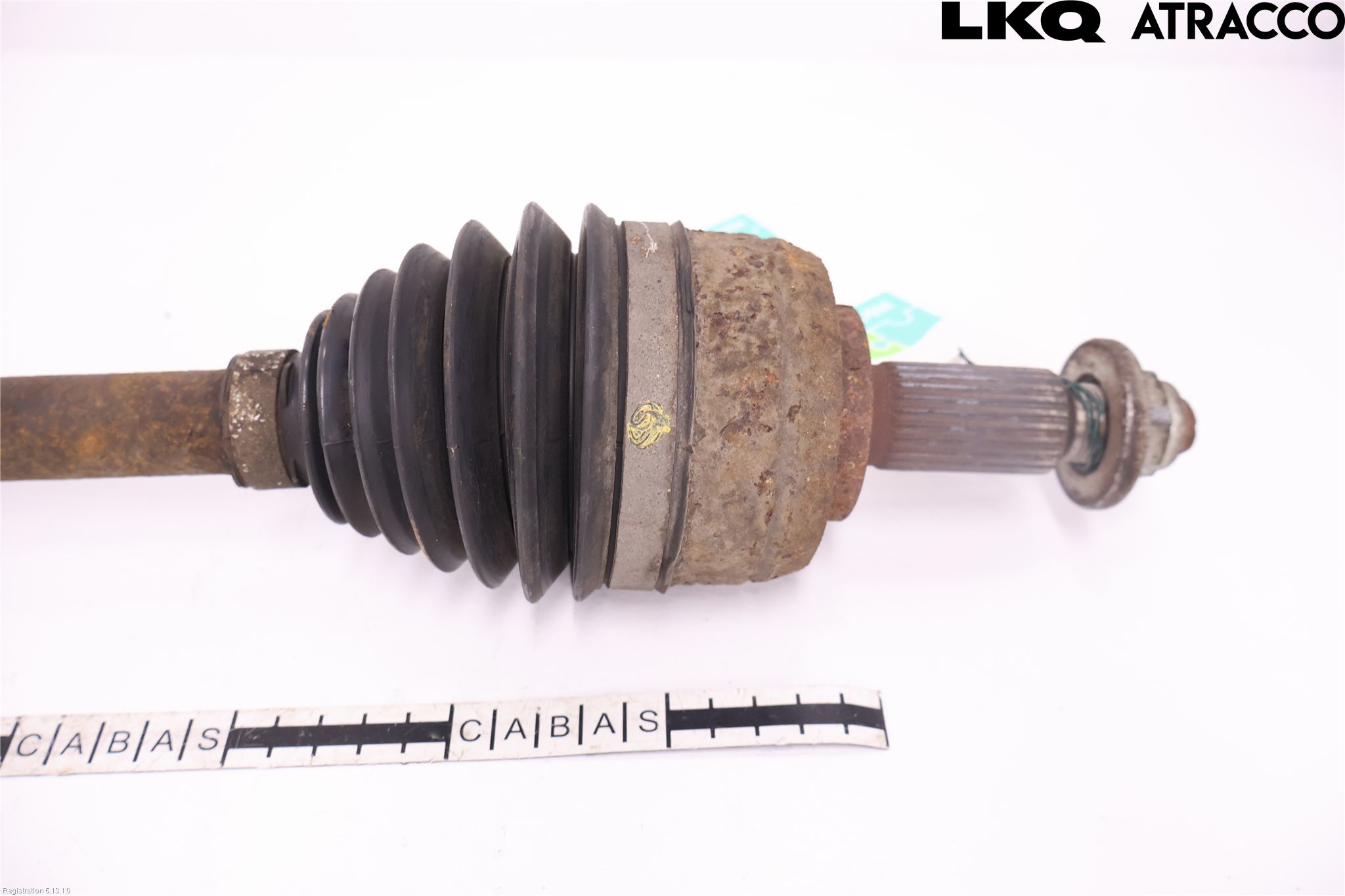 Renault SCÉNIC III / GRAND SCÉNIC 09-16 Drivaxel Fram Vänster