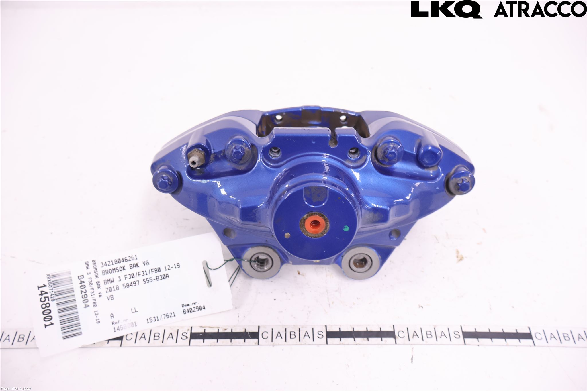 BMW 3 F30/F31/F80 12-19 Bromsok Bak Vänster
