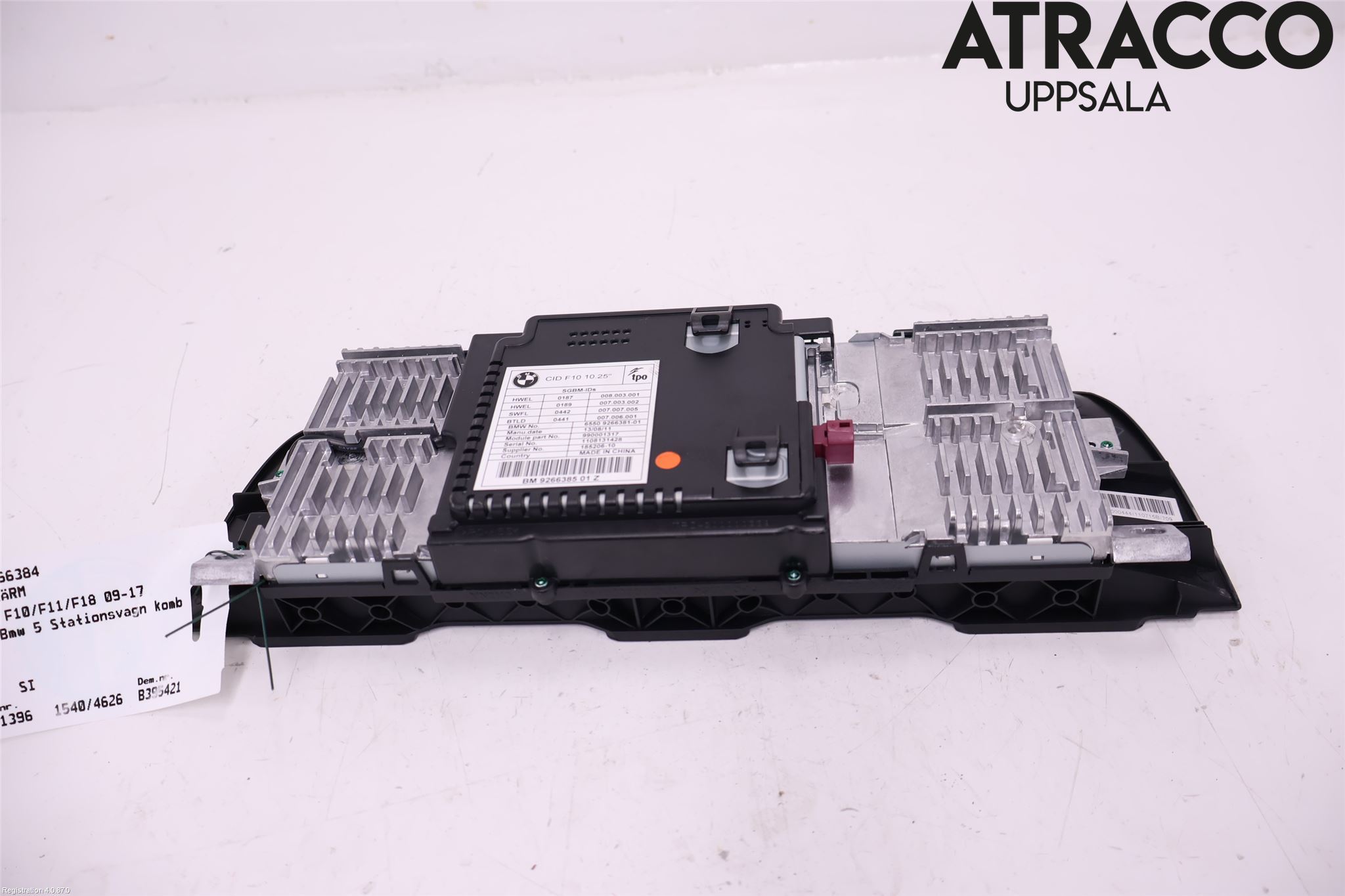 BMW 5 F10/F11/F18 09-17 Bildskärm