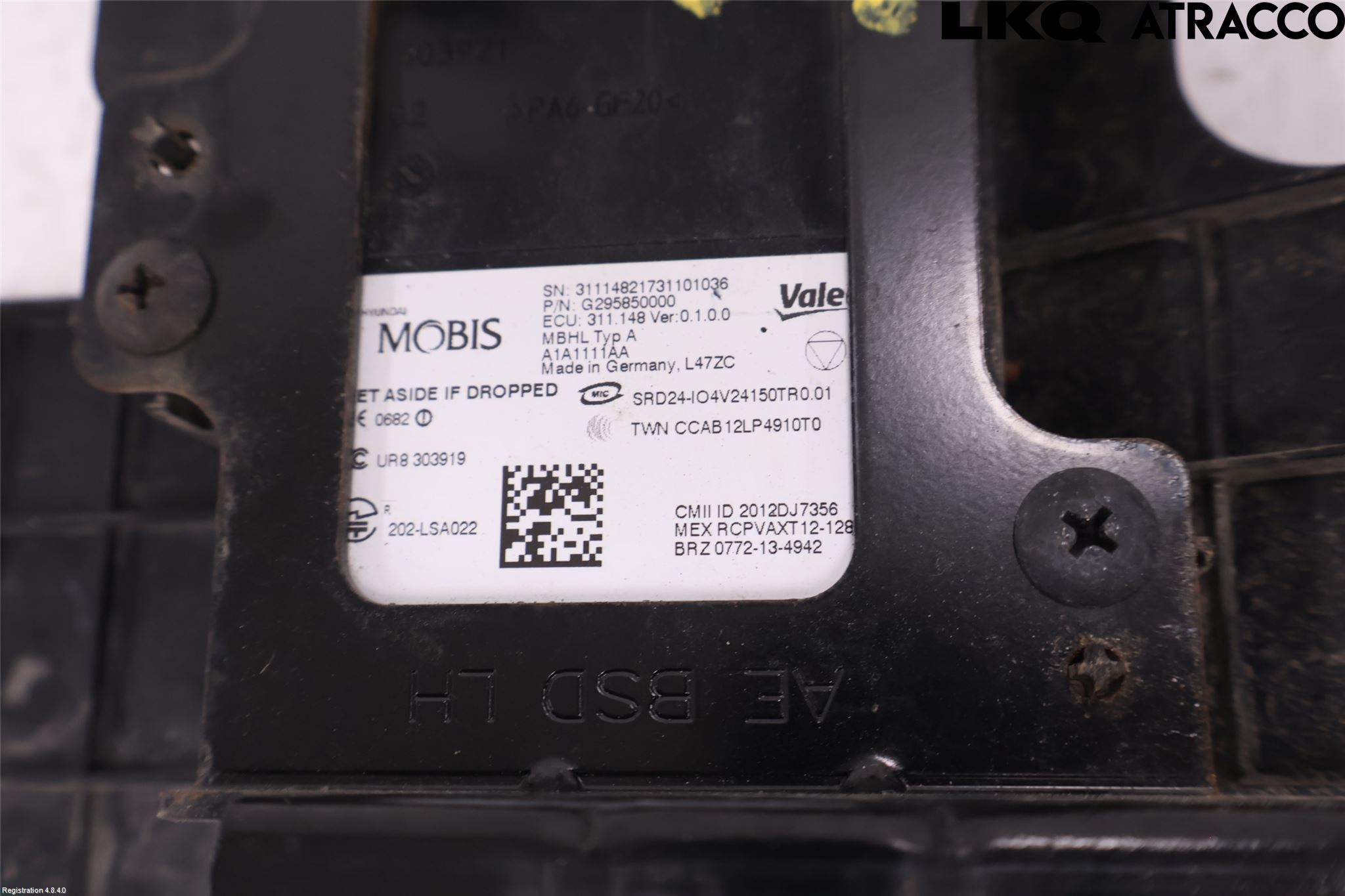 Hyundai IONIQ AE 17-22 Sensor Aktivt Kollisionsskydd