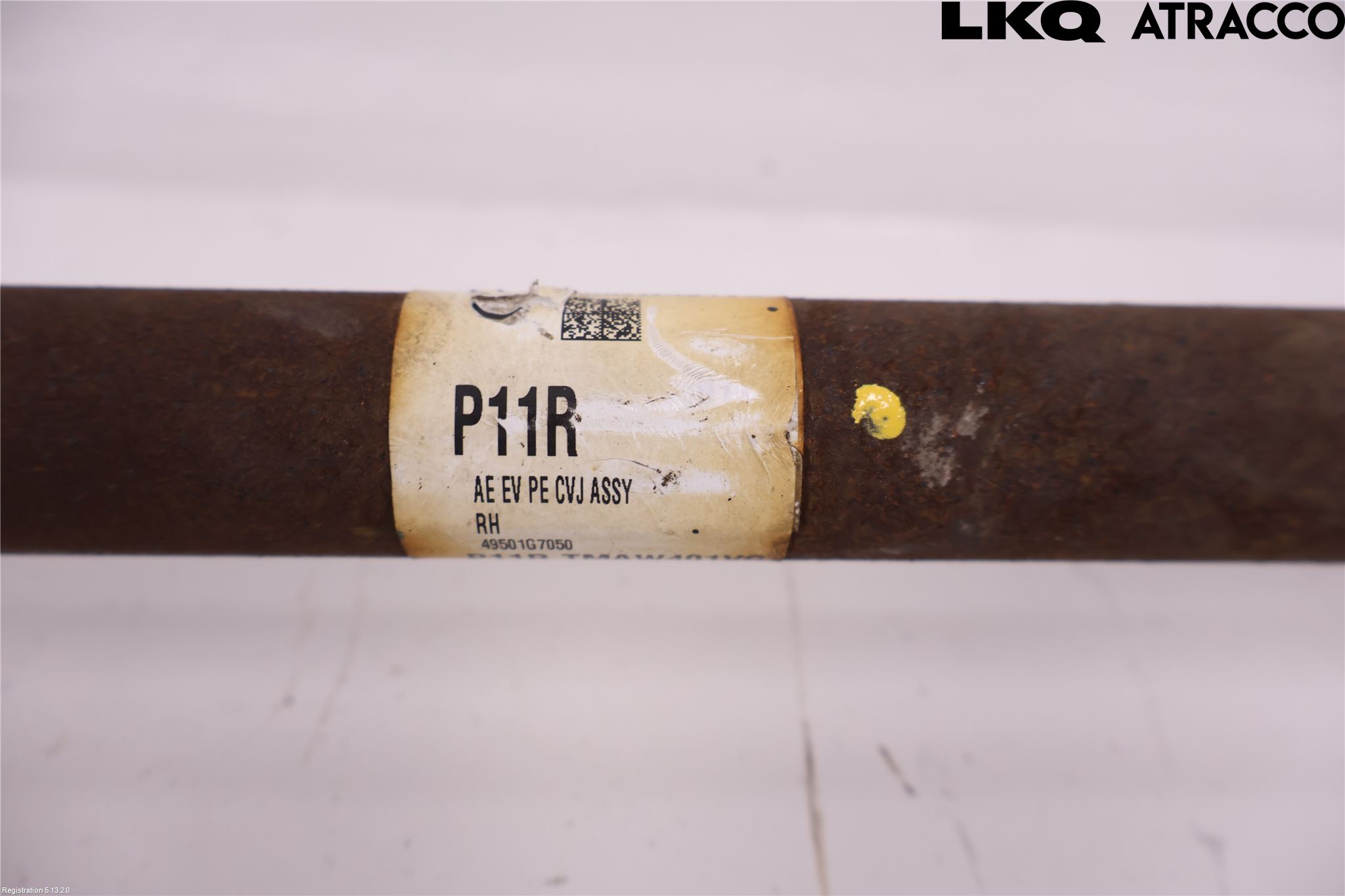 Hyundai IONIQ AE 17-22 Drivaxel Fram Höger