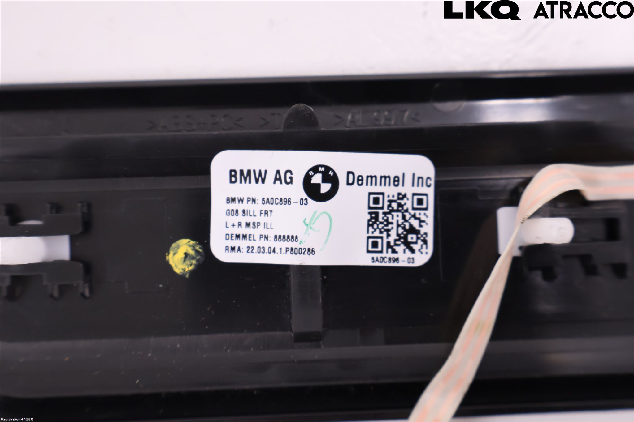 BMW iX3 G08 21- Inr Tröskel-Insteg