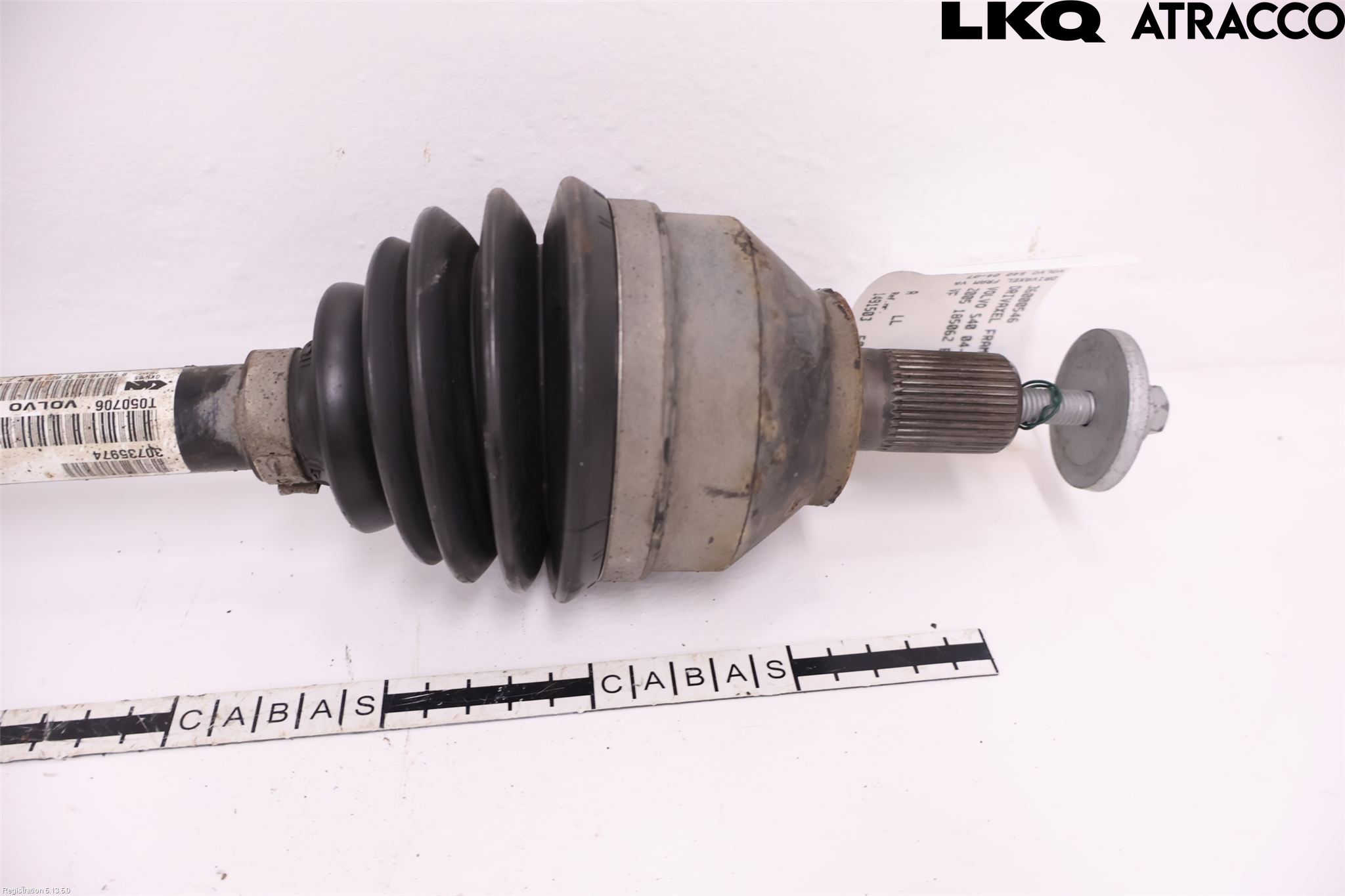 Volvo S40 04-07 Drivaxel Fram Vänster