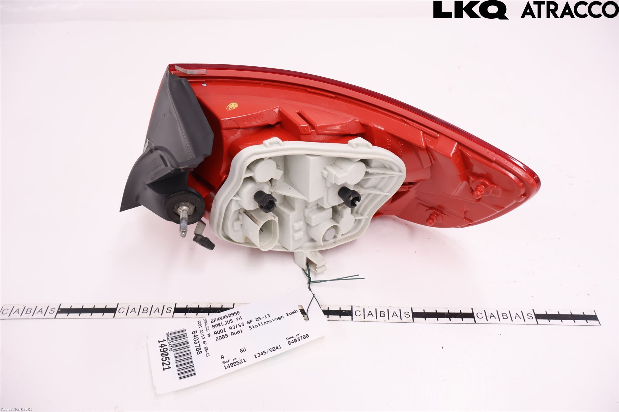 Audi A3/S3 05-13 Bakljus Vänster