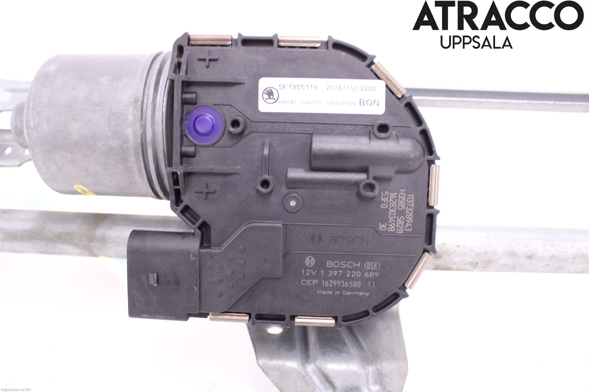 Skoda OCTAVIA (5E) 13-20 Torkarmotor Vindruta