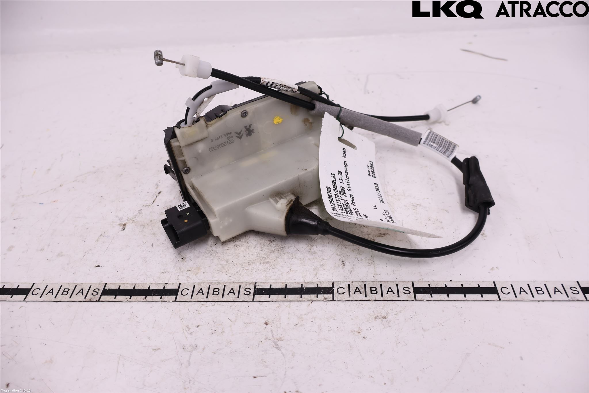 Peugeot 2008 13-20 Låskista-Dörrlås