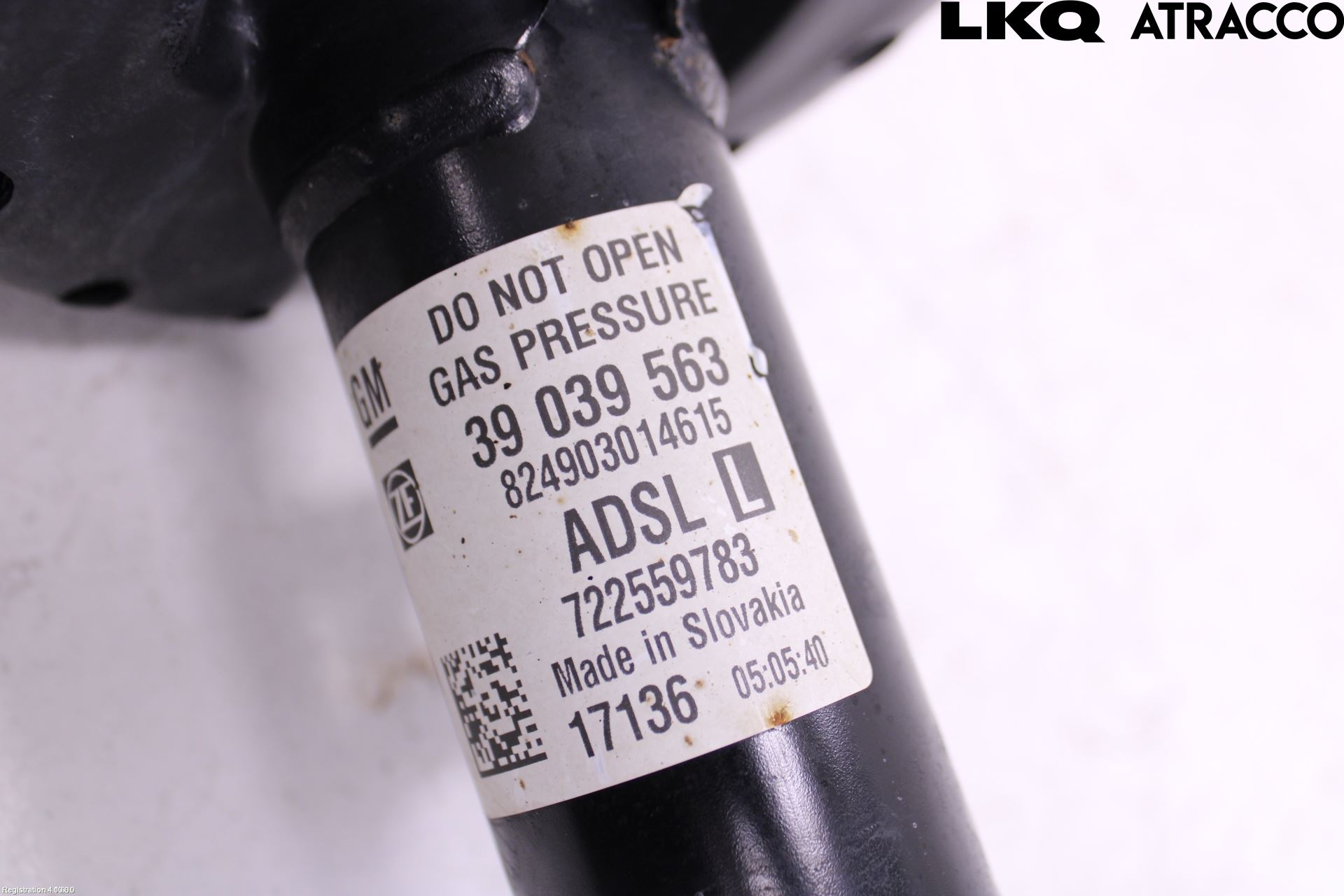 Opel ASTRA K 16-22 Fjäderben Fram Vänster
