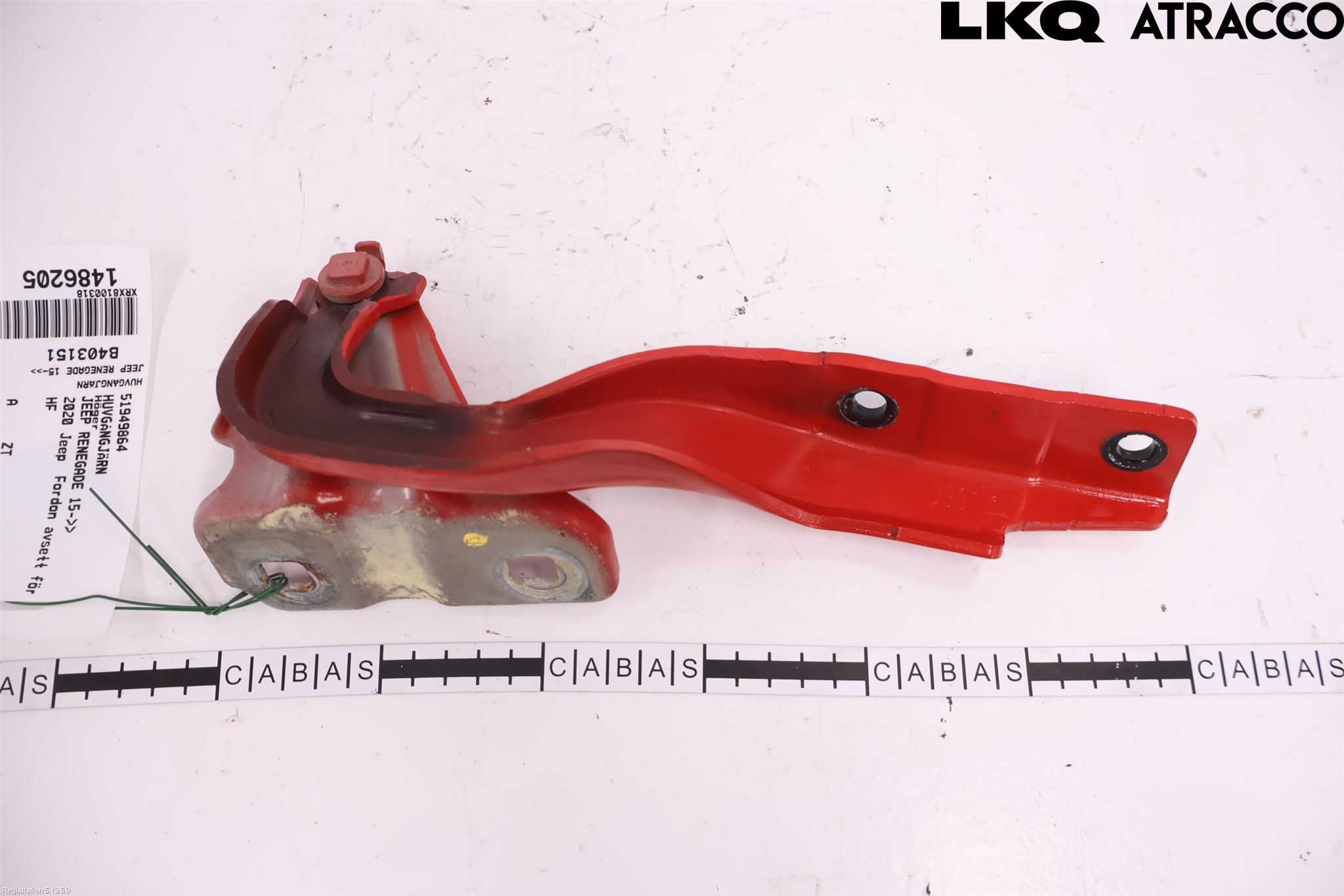 Jeep RENEGADE Huvgångjärn