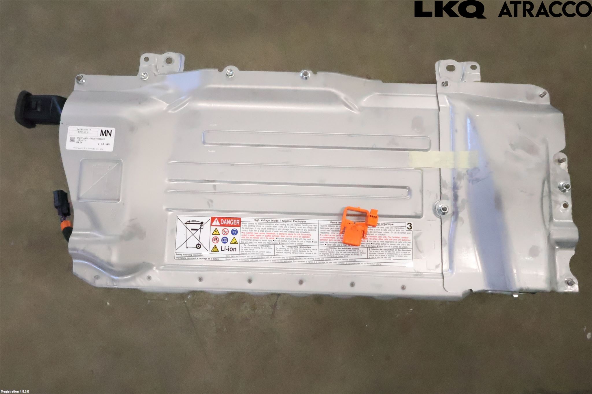 Toyota YARIS XP21 20- Batteri Högspänning