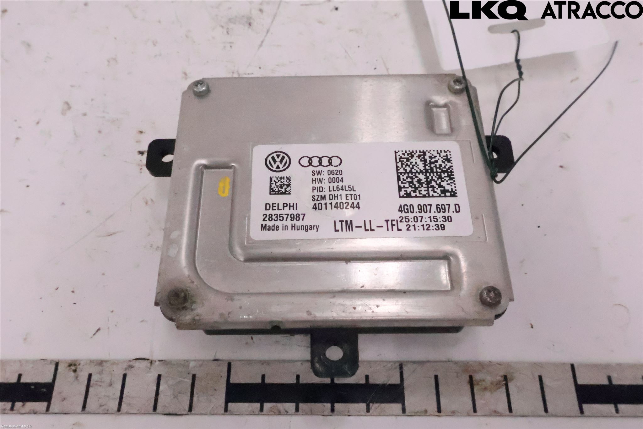 Audi A4 12-15 Styrenhet Strålkastare