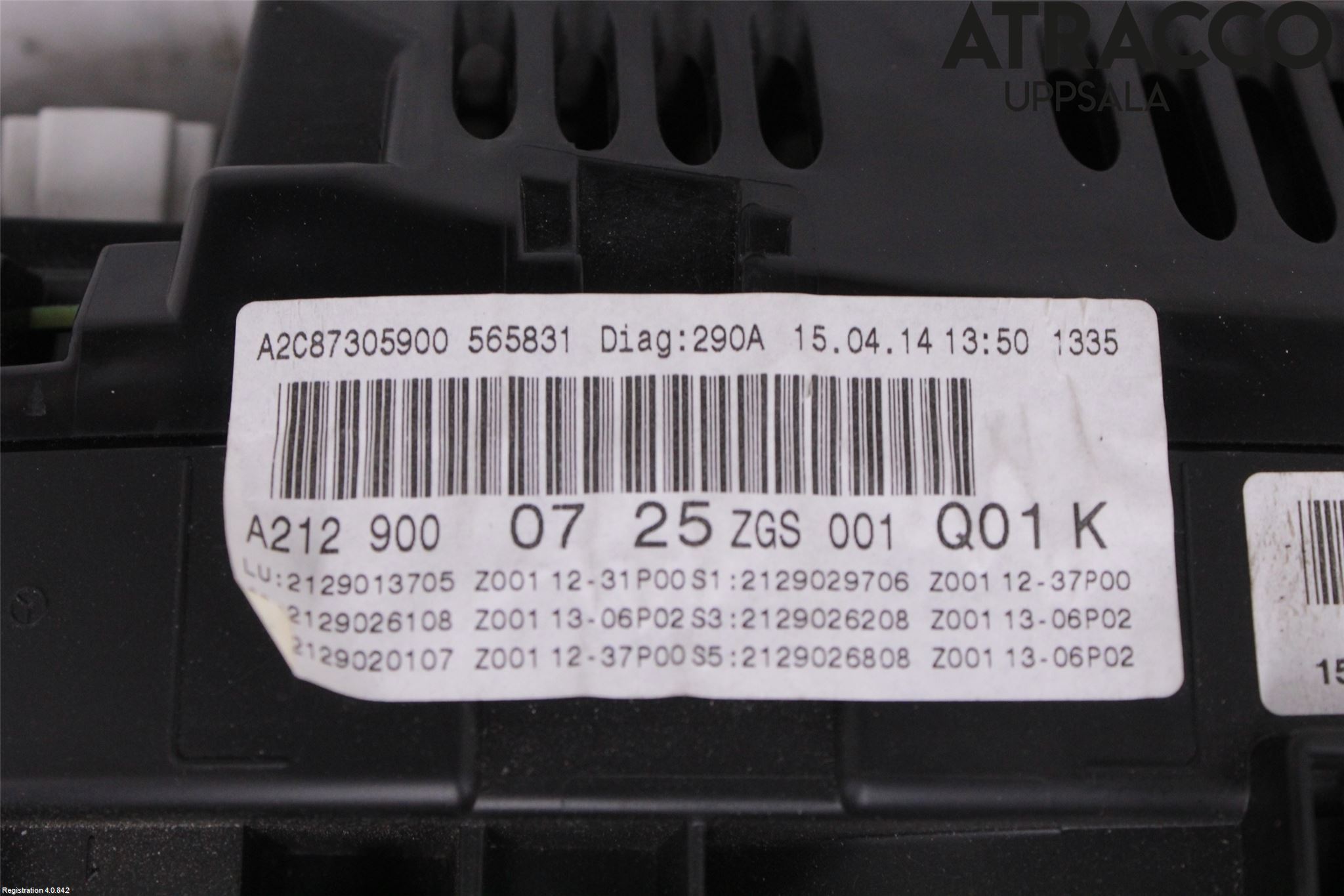 Mercedes-Benz MB E-KLASS (W212) 09-16 Instrument Komb
