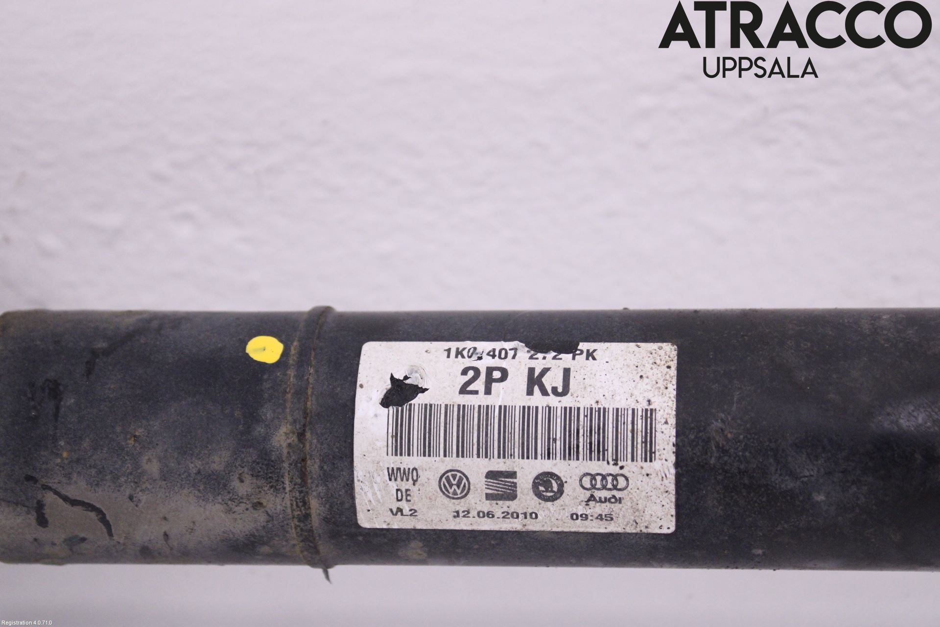 Volkswagen VW GOLF VI 09-13 Drivaxel Fram Höger
