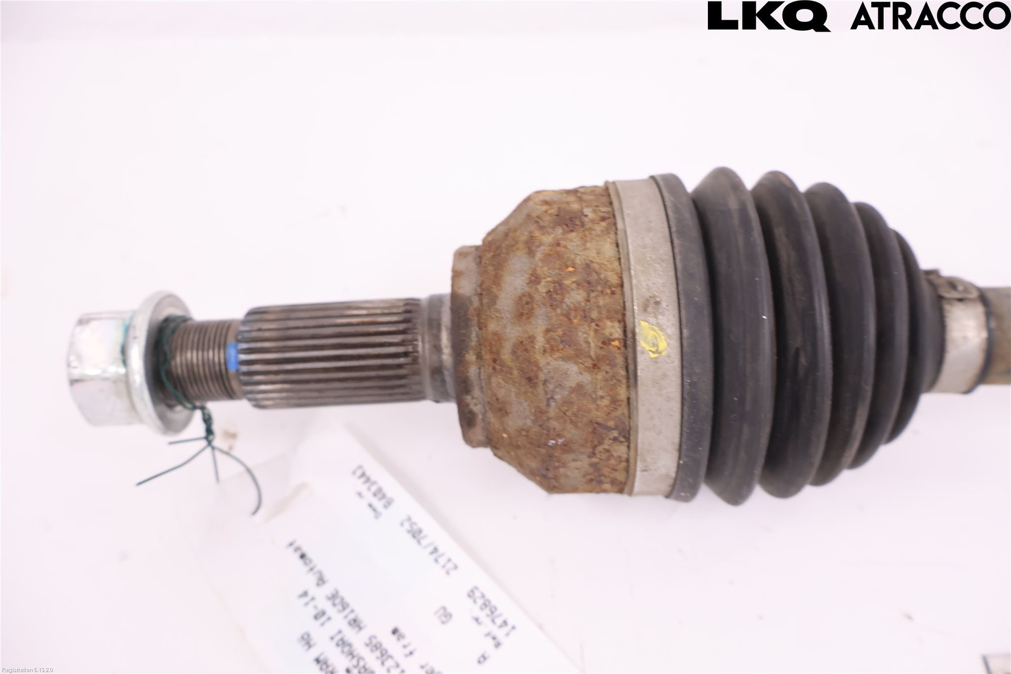 Nissan QASHQAI 10-14 Drivaxel Fram Höger