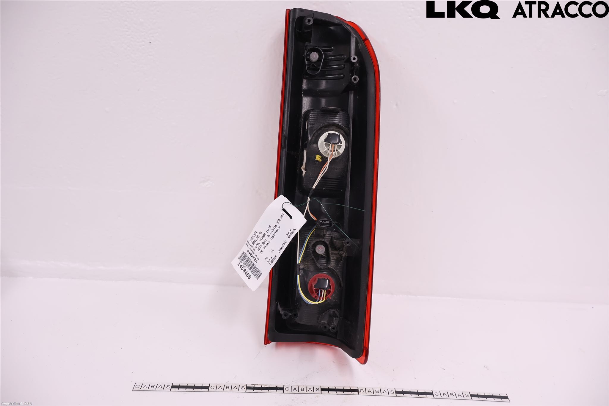 Opel VIVARO 15-19 Bakljus Vänster