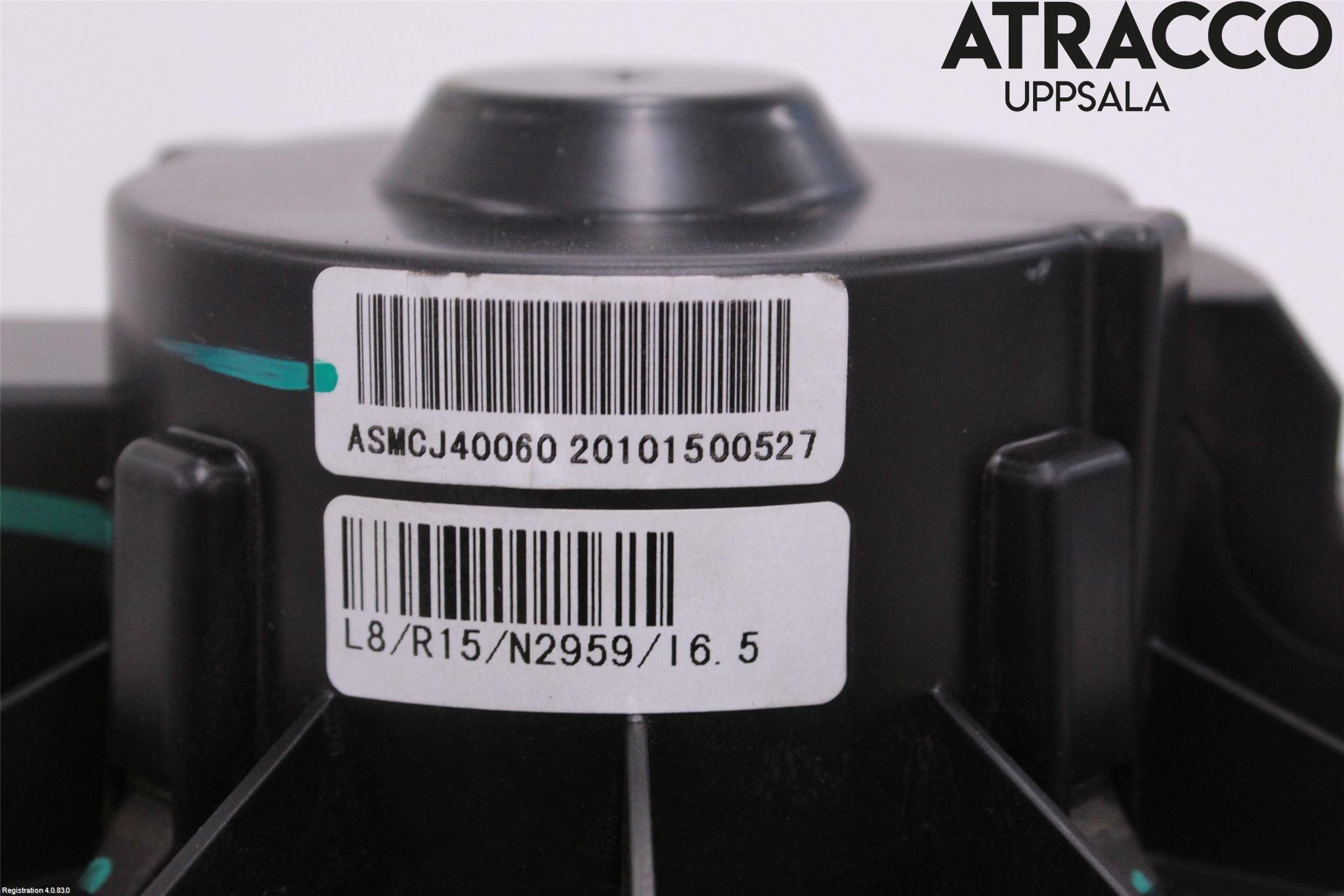 MG ZS EV 20- Värmefläkt