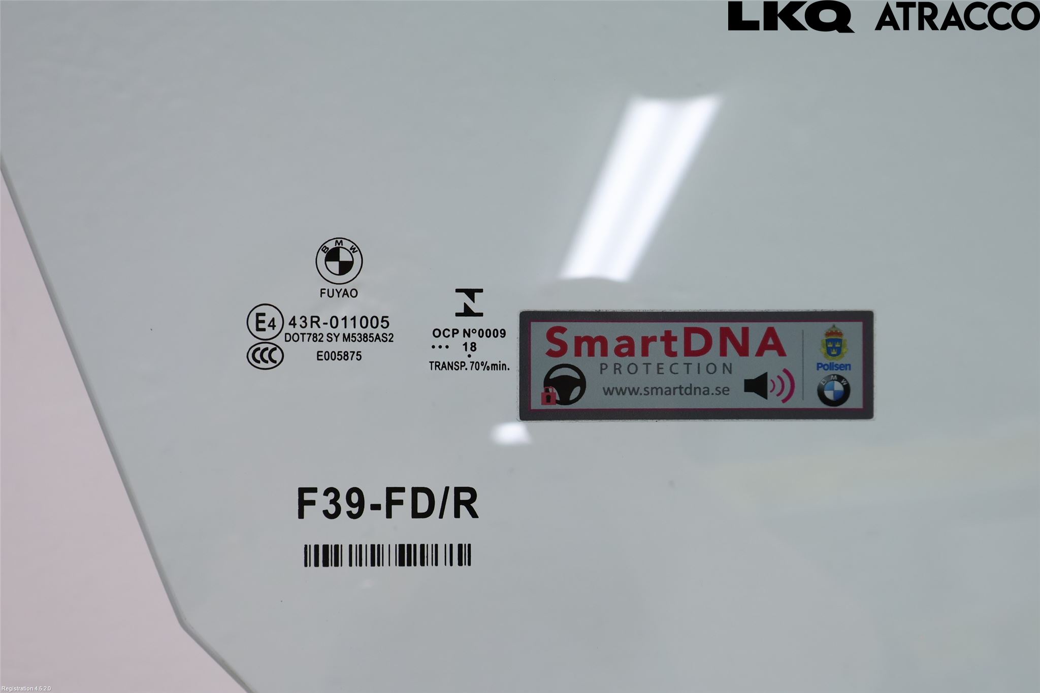 BMW X2 F39 18-23 Dörruta Fram Höger