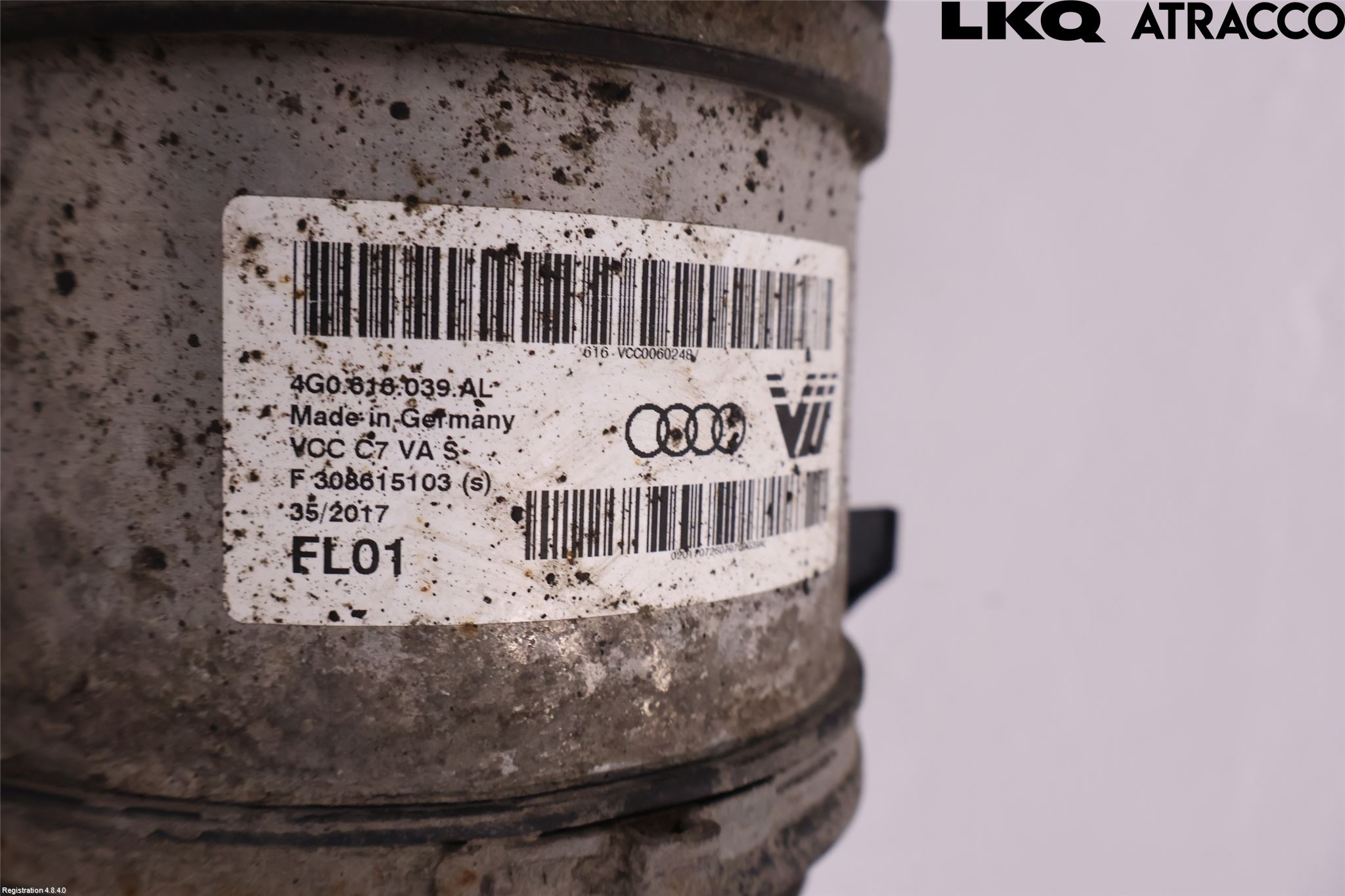 Audi A6/S6 4G 11-18 Fjäderben Fram Vänster
