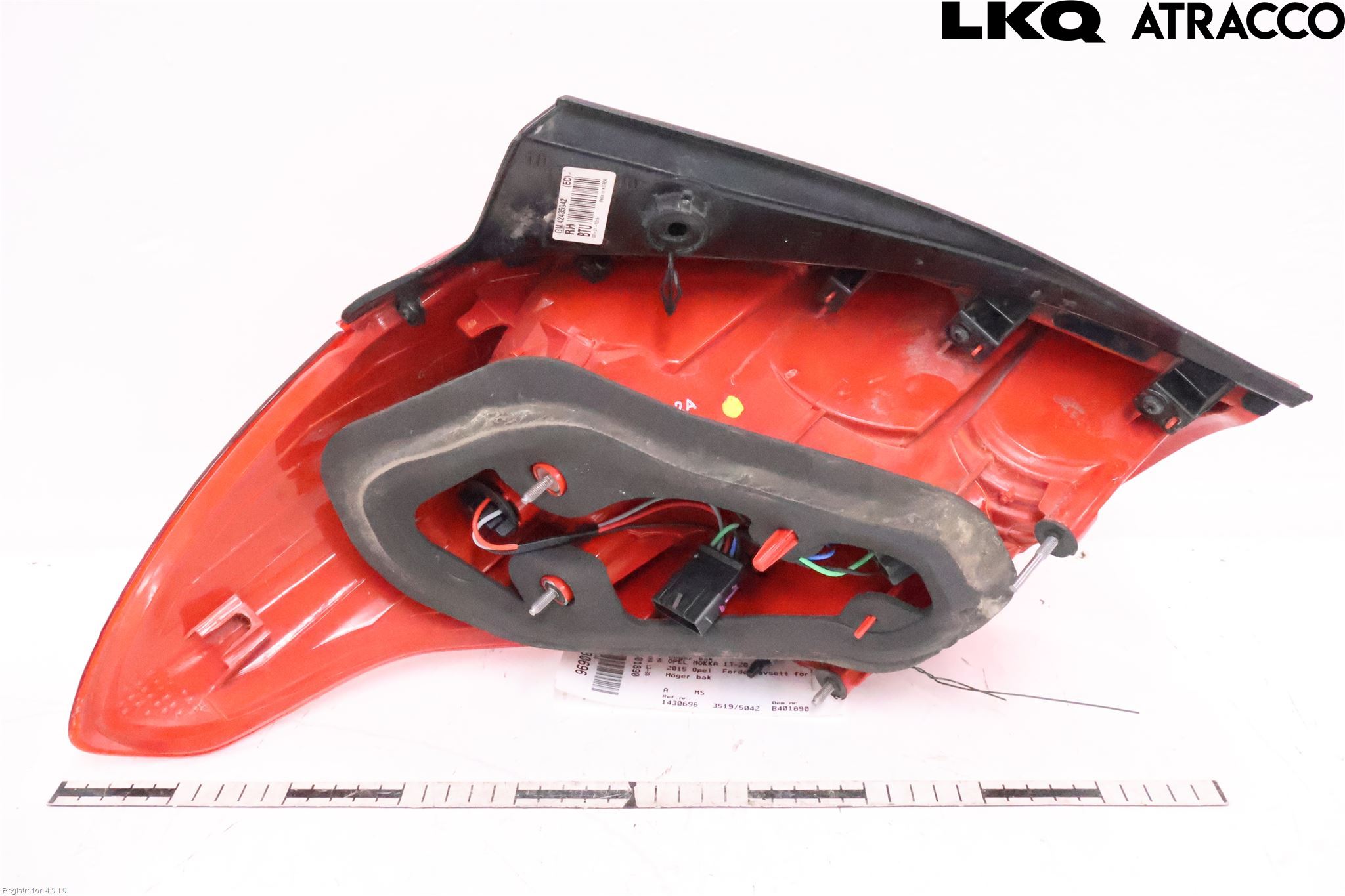 Opel MOKKA 13-20 Bakljus Höger