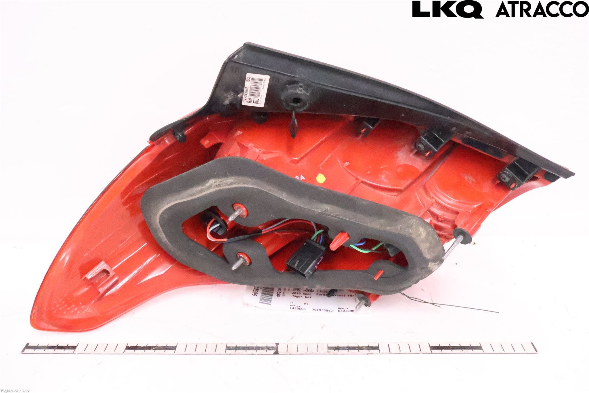 Opel MOKKA 13-20 Bakljus Höger