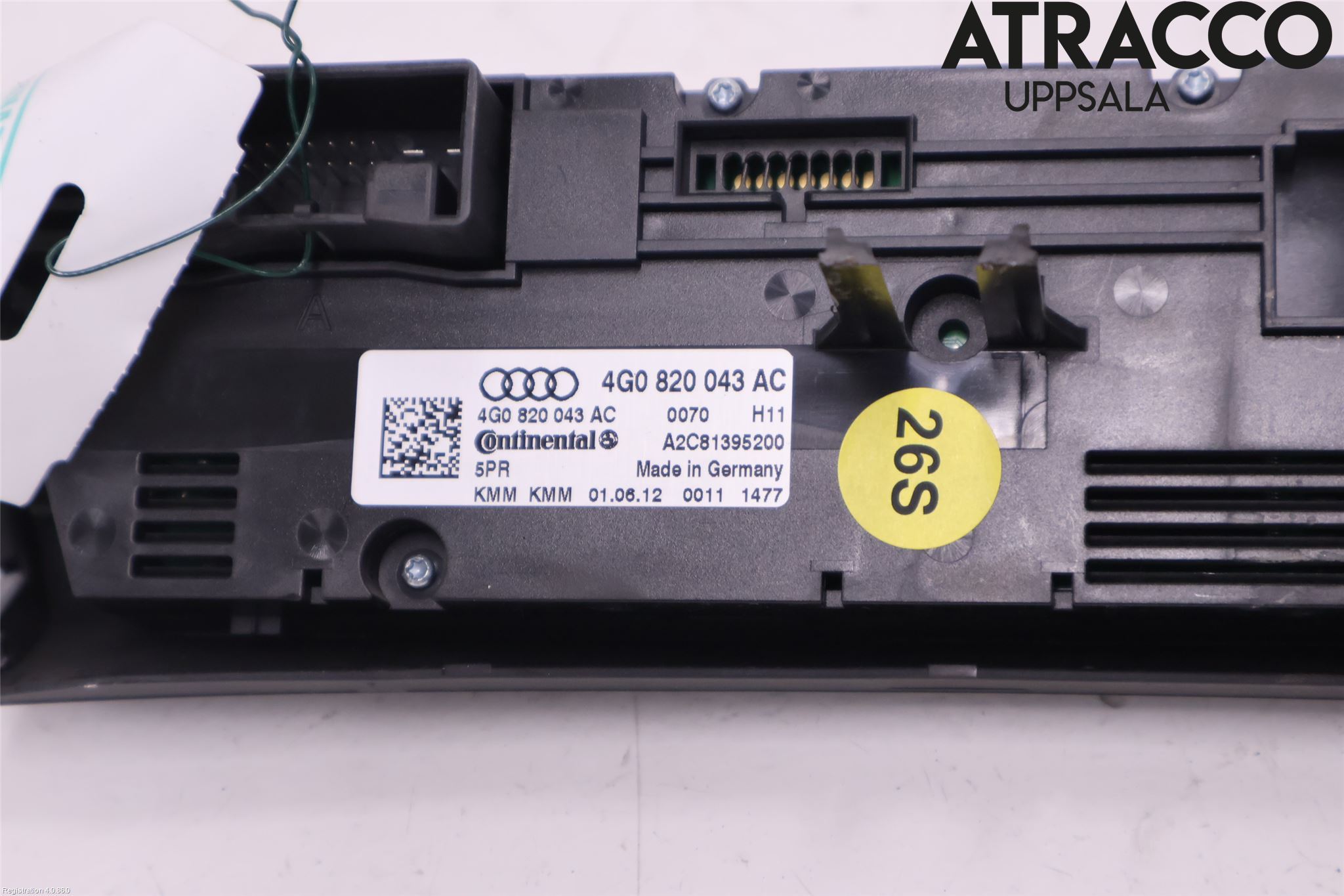 Audi A6/S6 4G 11-18 Ac Styrenhet Ac Manöveren