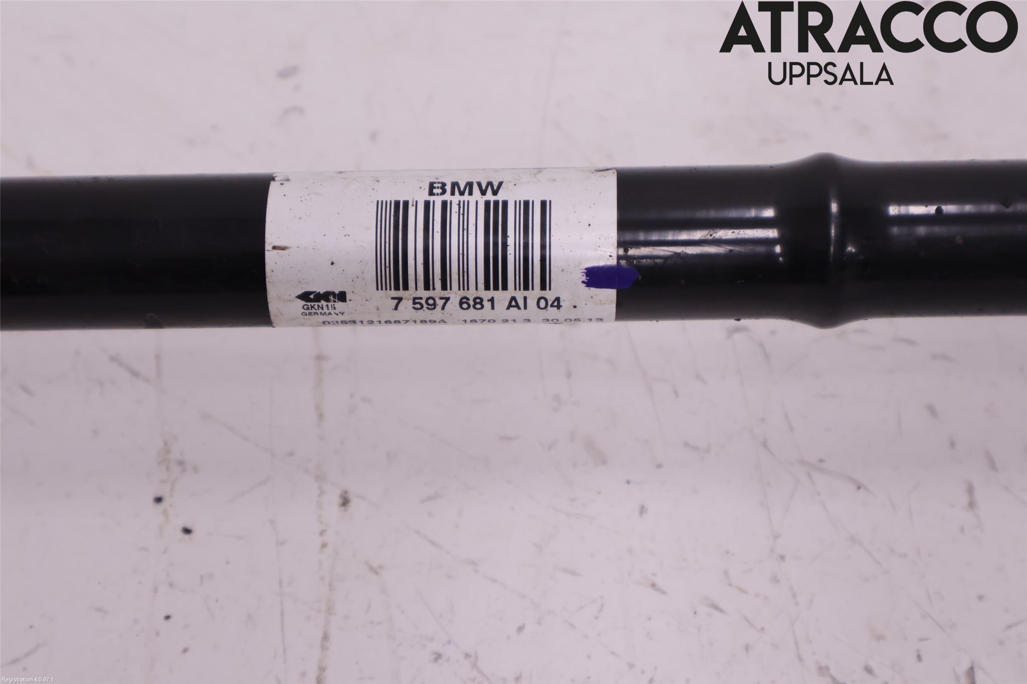 BMW 3 F30/F31/F80 12-19 Drivaxel Bak Vänster