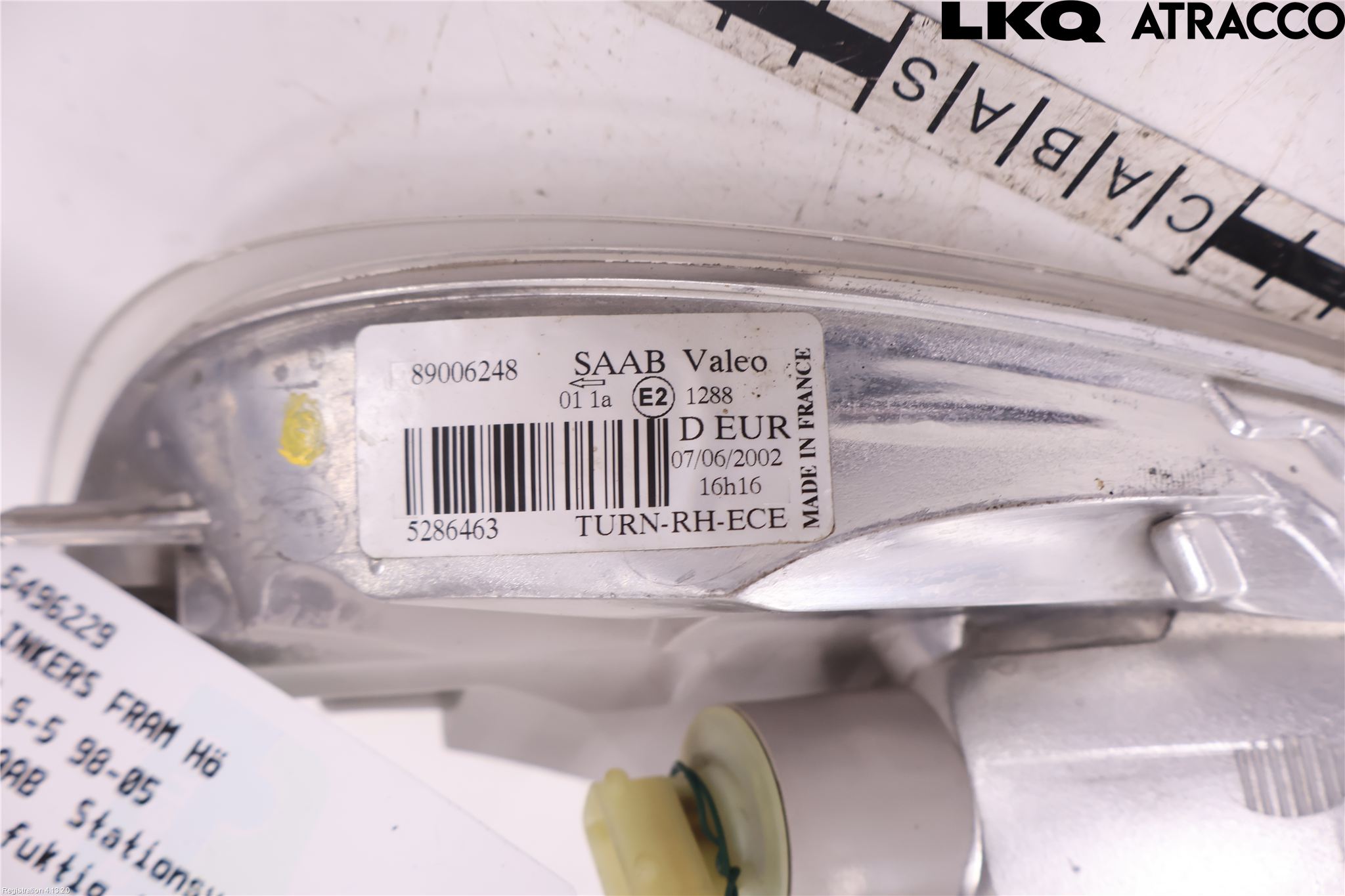 Saab 9-5 -05 Blinkers Fram Höger