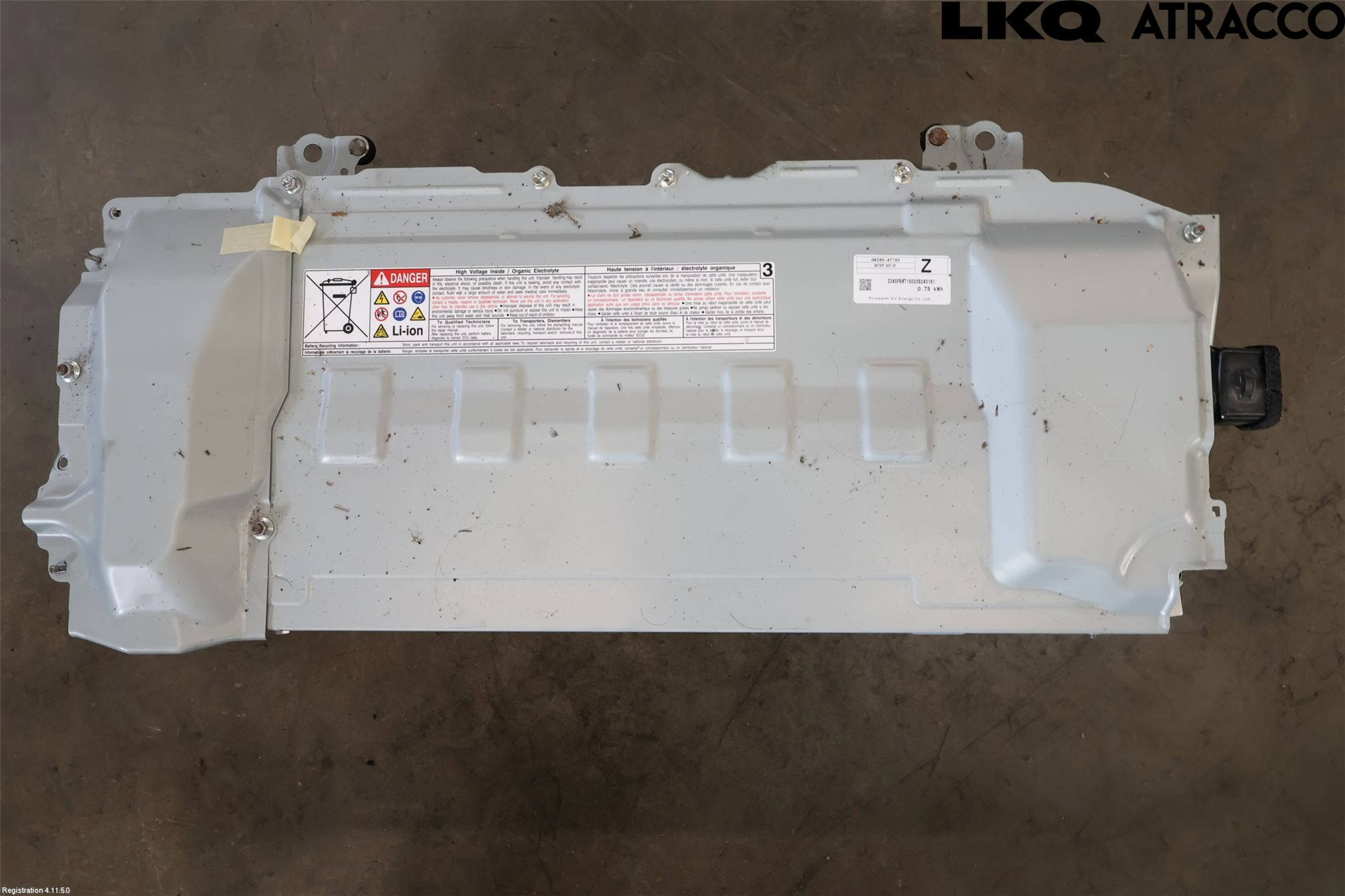 Toyota COROLLA 19- Batteri Högspänning