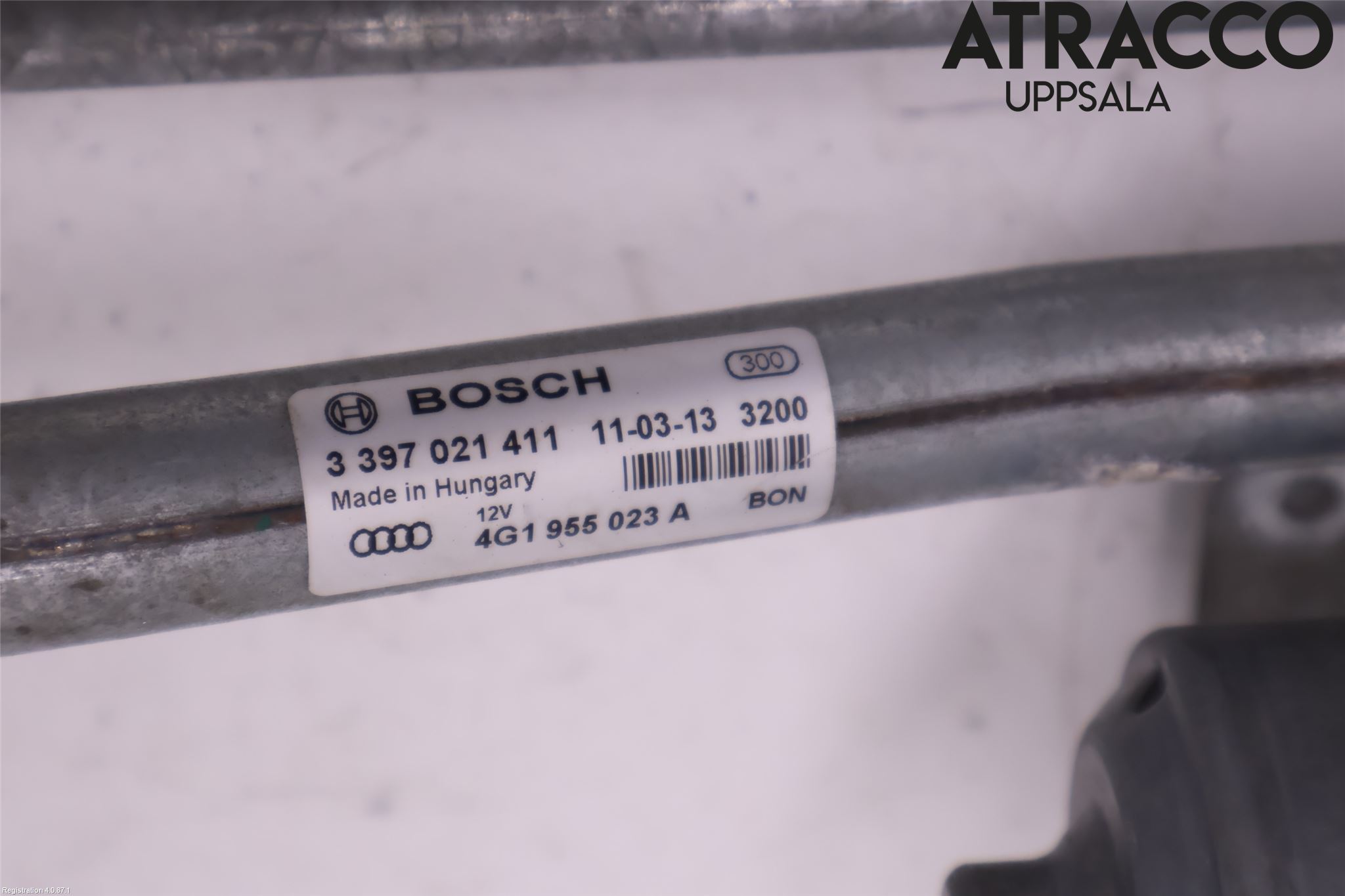 Audi A6/S6 4G 11-18 Torkarmekanism Vindruta