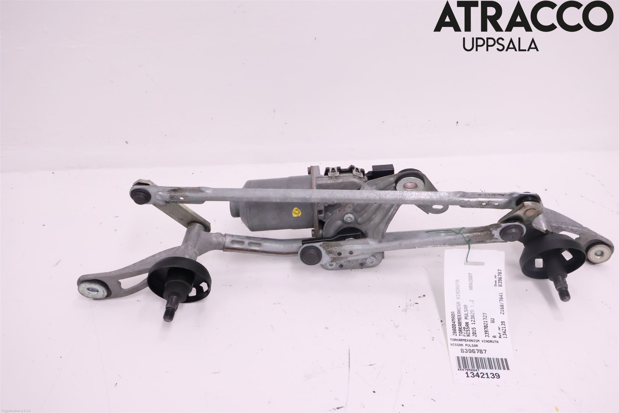 Nissan PULSAR Torkarmekanism Vindruta