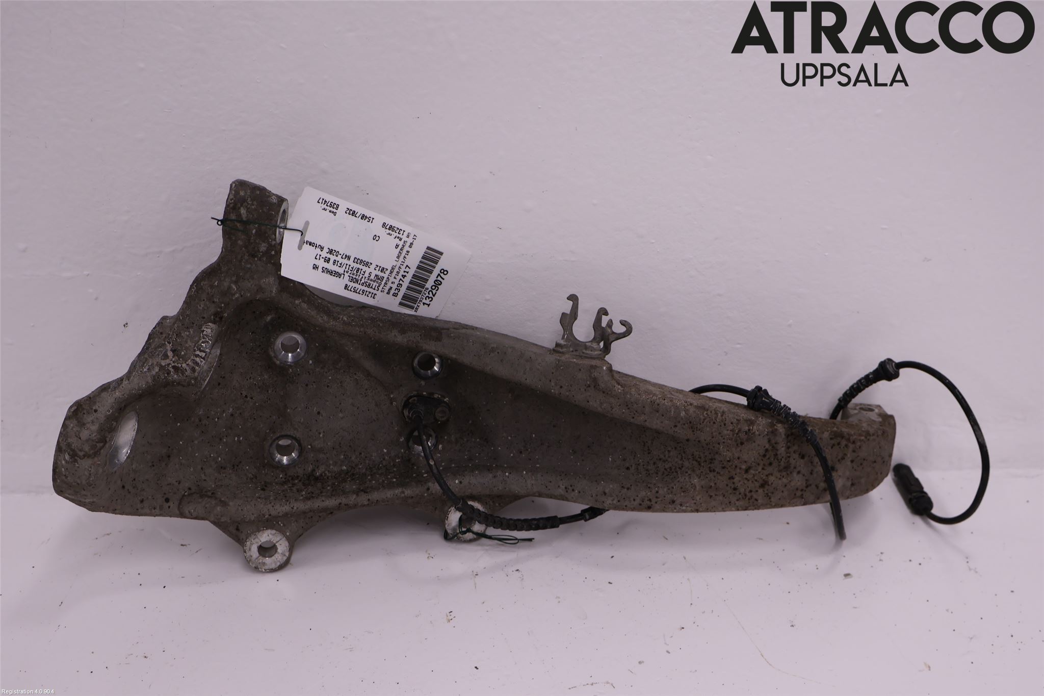 BMW 5 F10/F11/F18 09-17 Styrspindel Lagerhus Hö