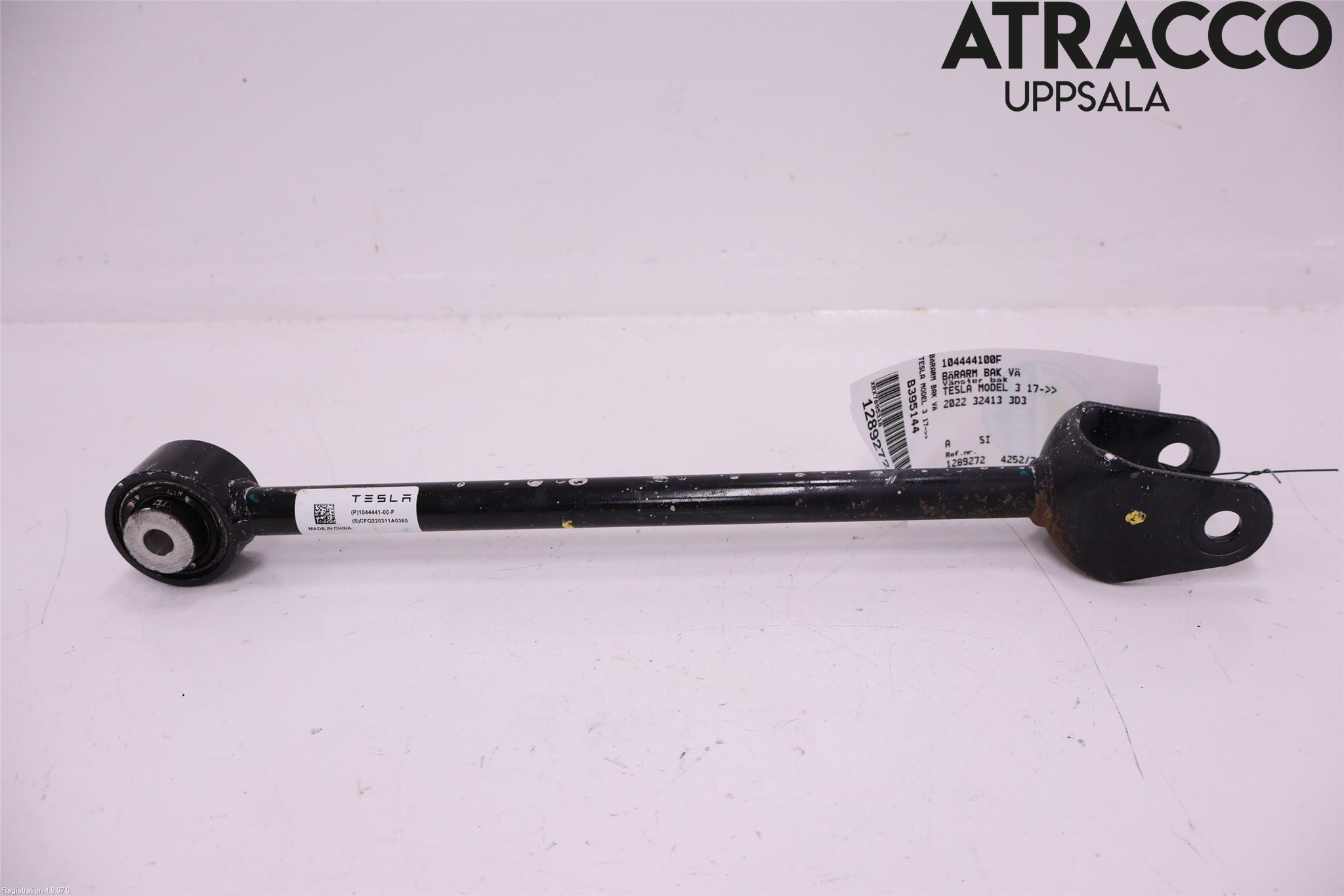Tesla MODEL 3 17- Bärarm Bak Vänster