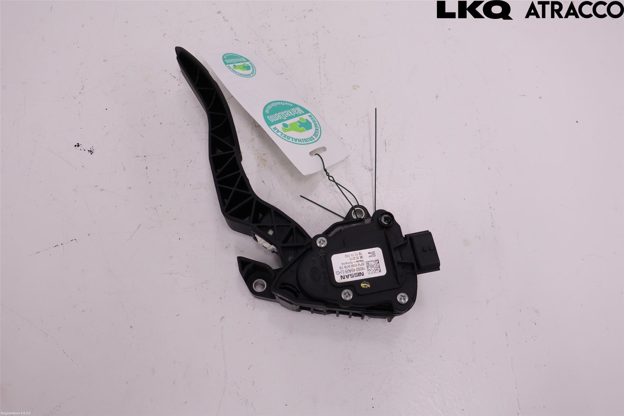 Nissan QASHQAI 14-17 Gaspedal