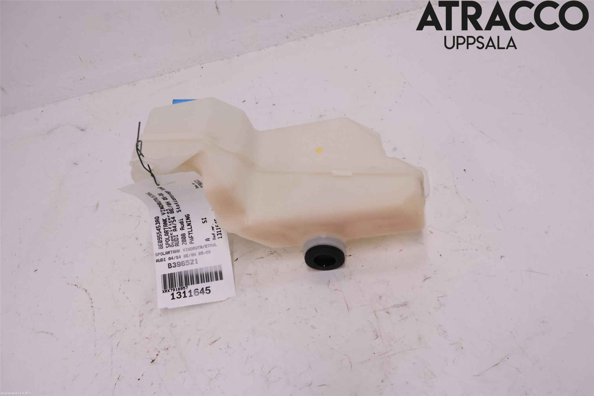 Audi A4/S4 05-07 Spolartank Vindruta-Strål