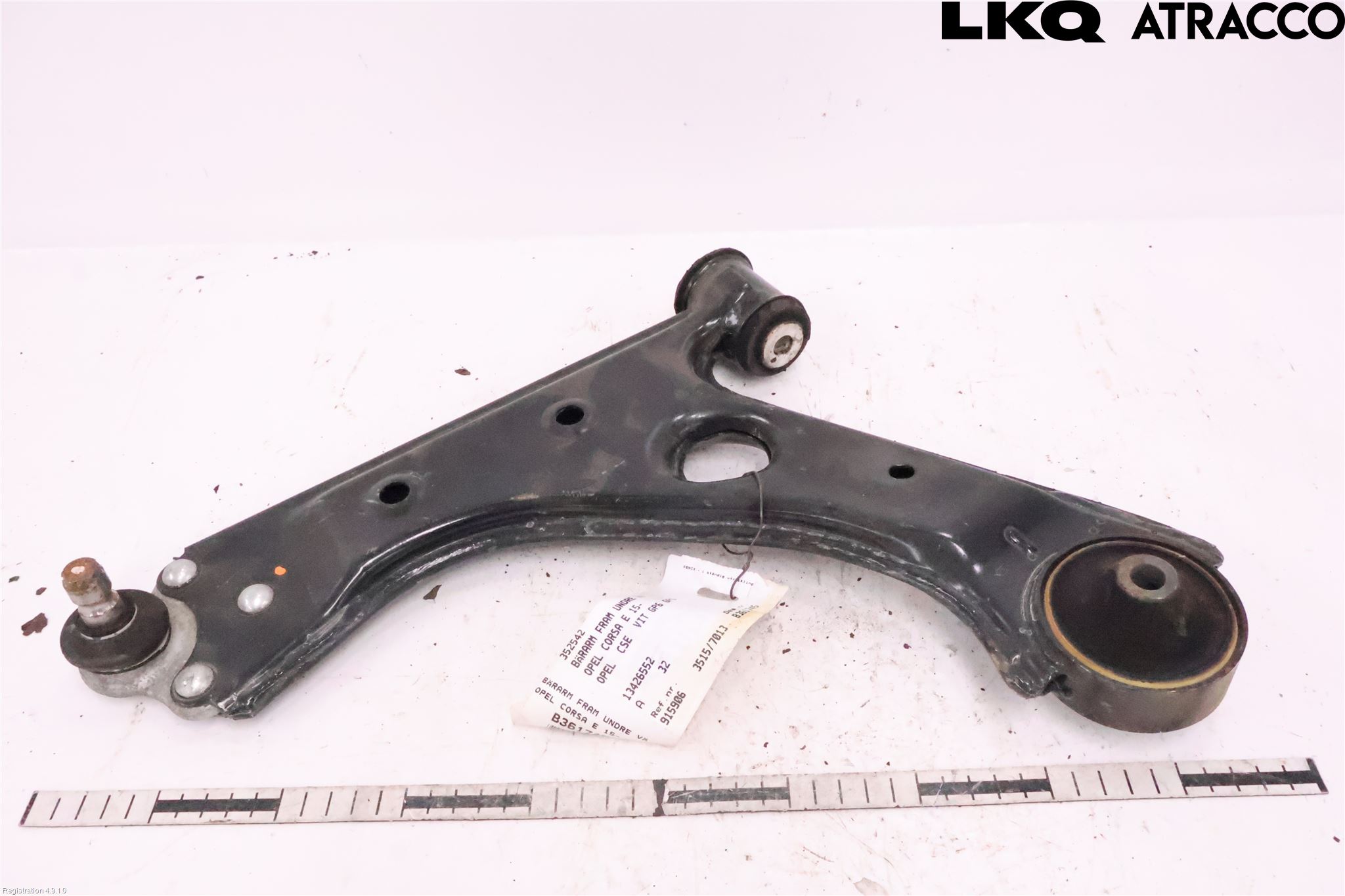 Opel CORSA E 15-19 Bärarm Fram Undre Vä