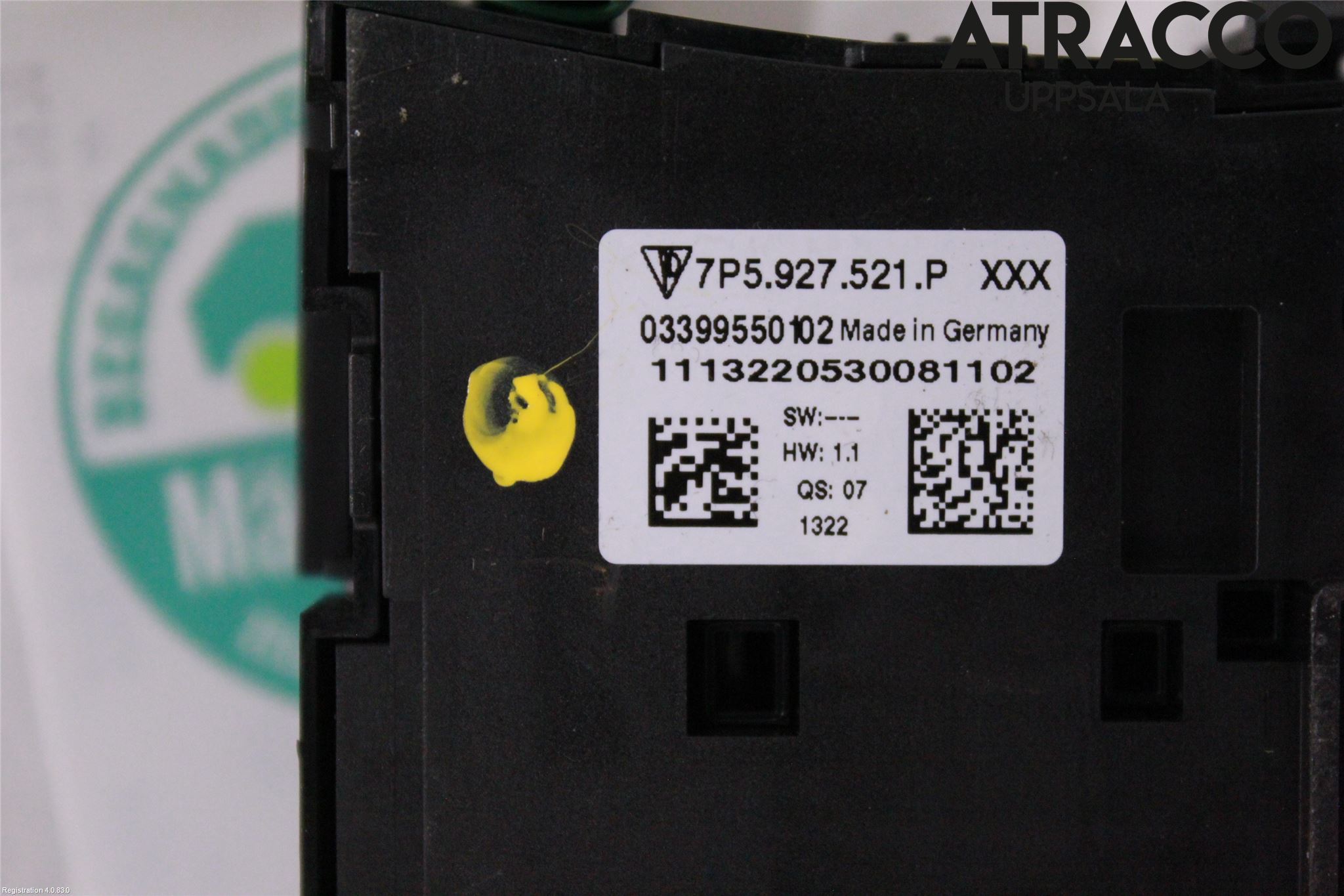 Porsche CAYENNE 03- Strömställare Nivåreglering