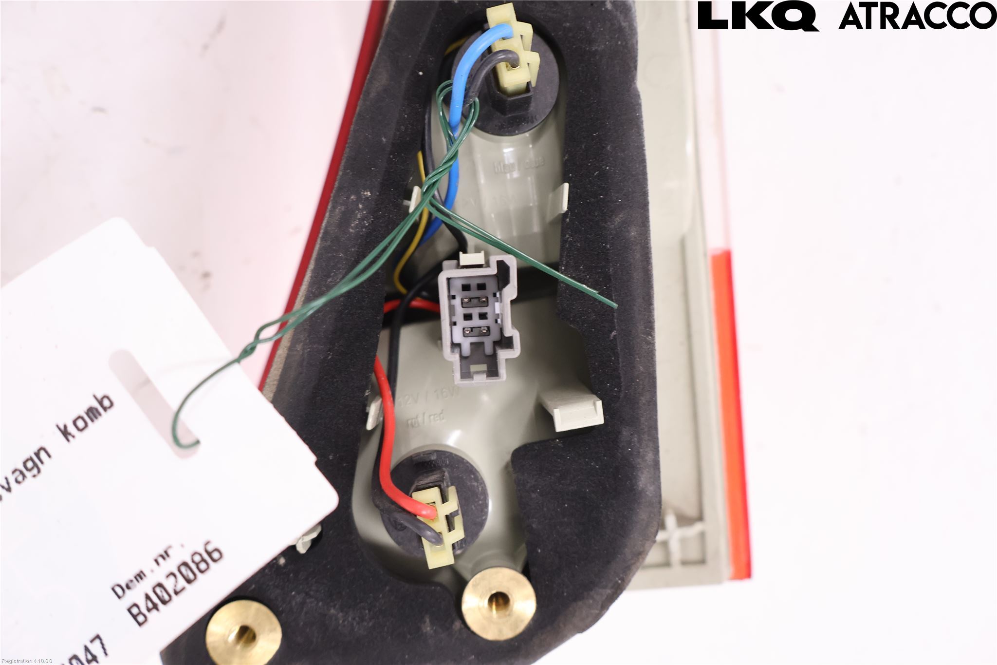 Volvo V70 08-13 Bakljus Lucka Vä