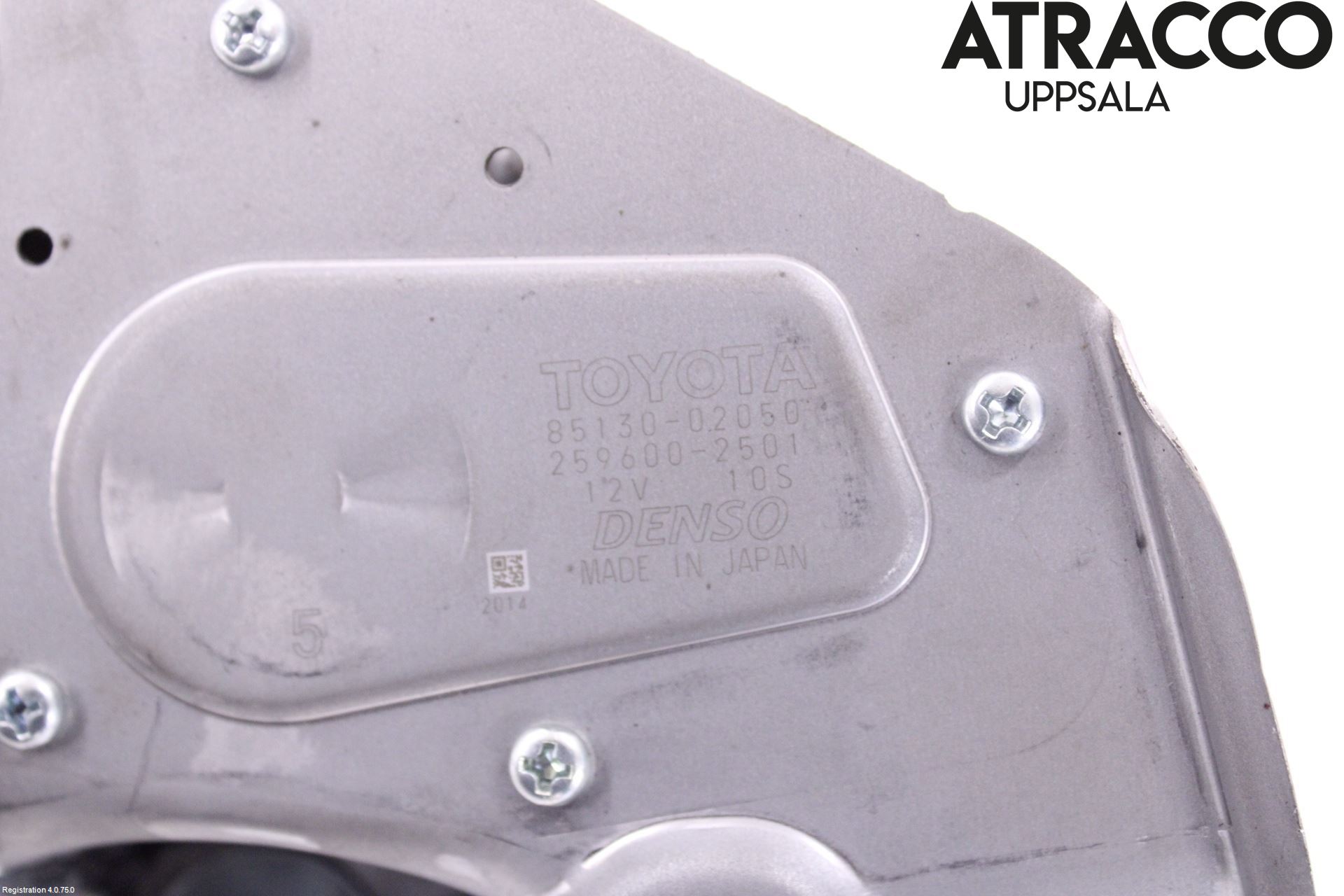 Toyota AURIS 13-19 Torkarmotor Baklucka