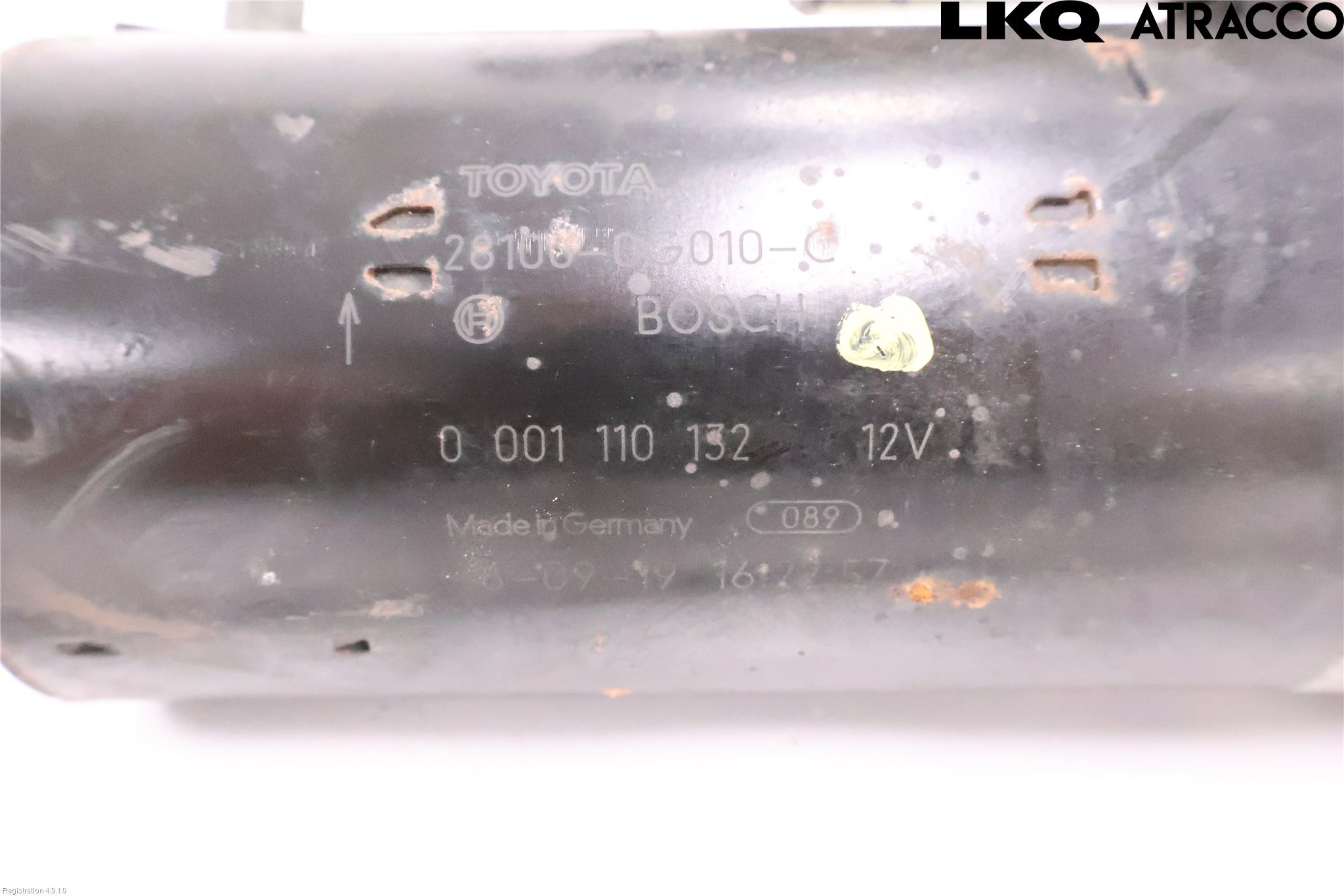 Toyota COROLLA 02-07 Startmotor Diesel