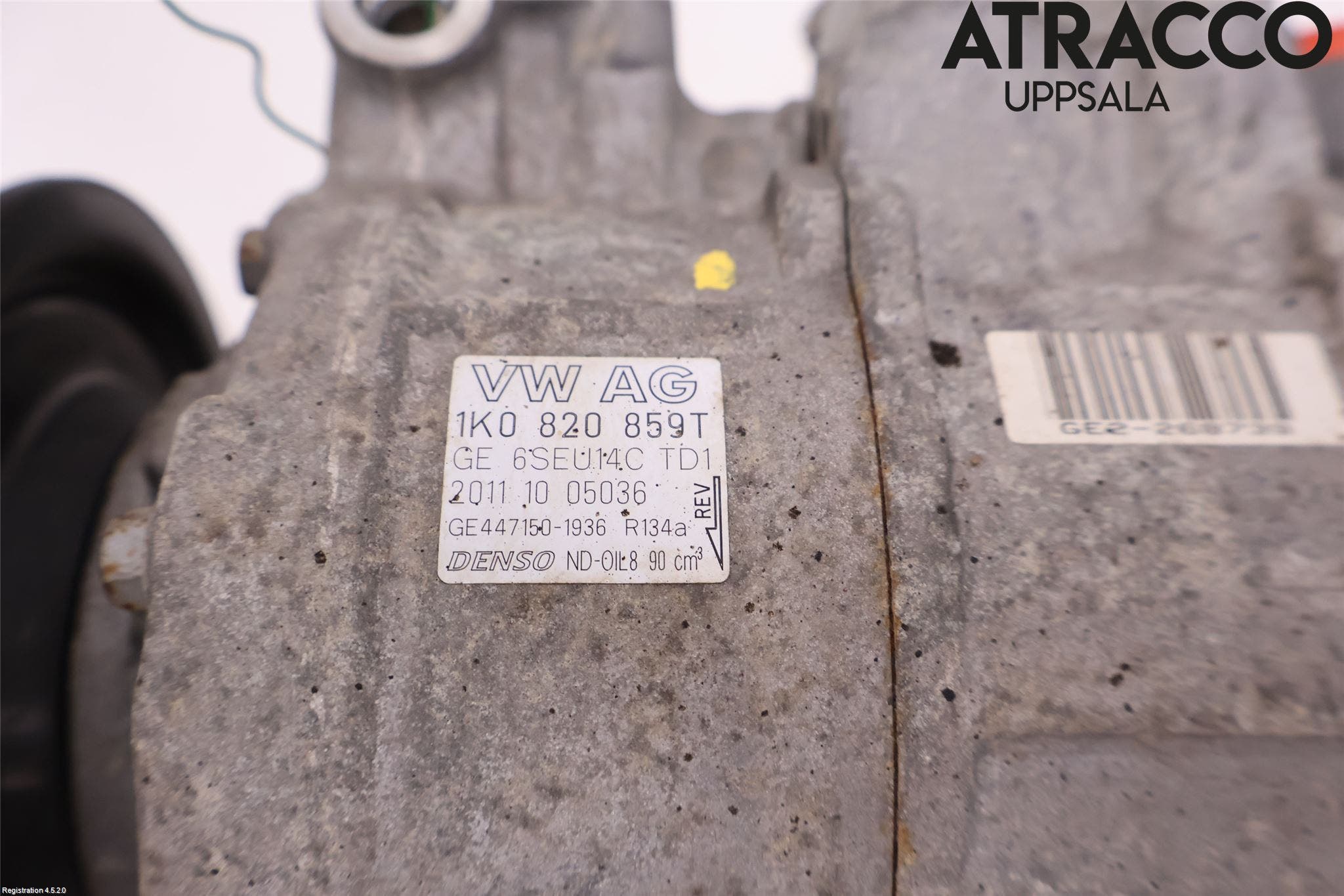 Volkswagen VW PASSAT 11-14 Ac Kompressor