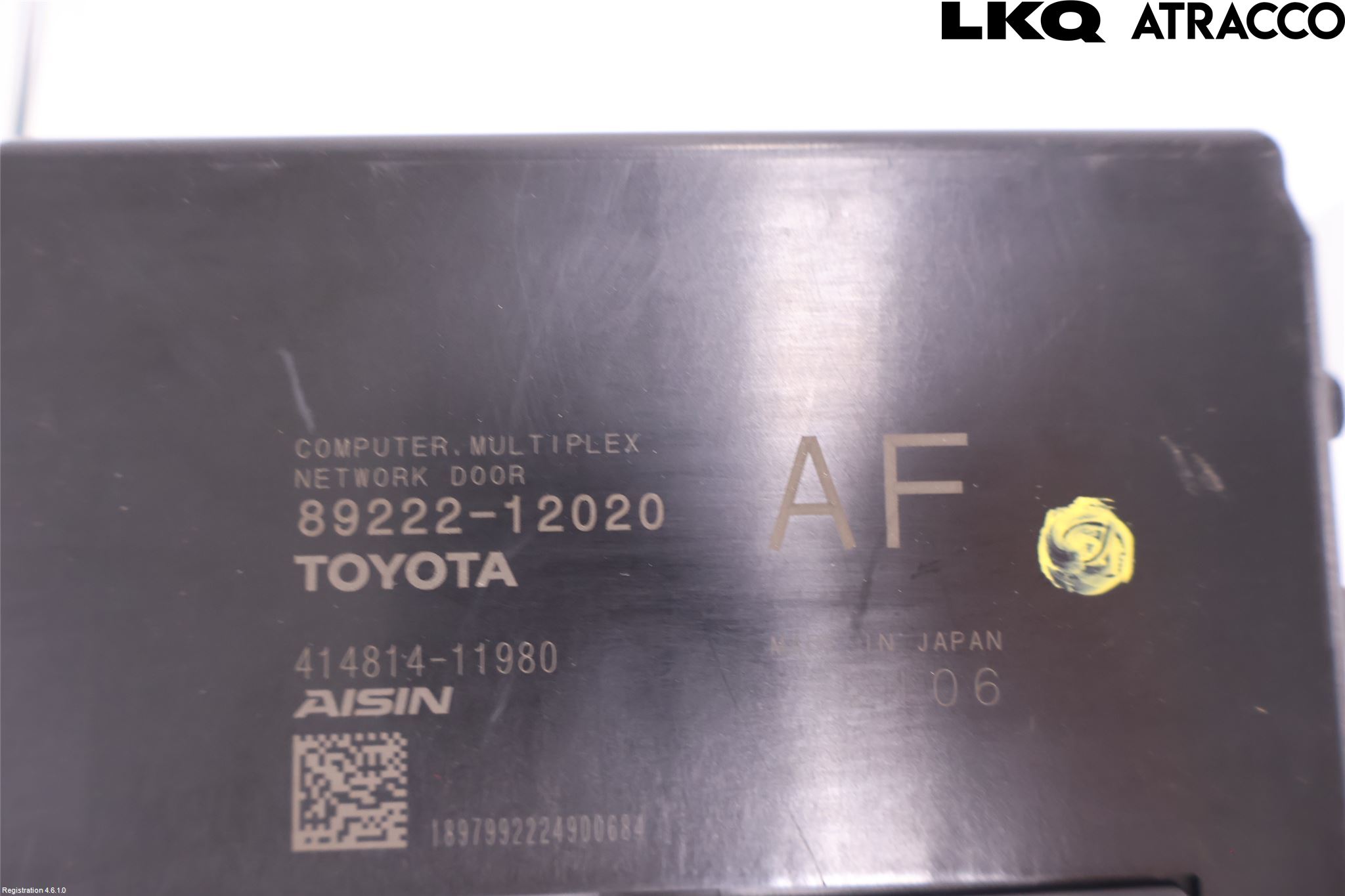 Toyota COROLLA 19- Styrenhet Baklucka