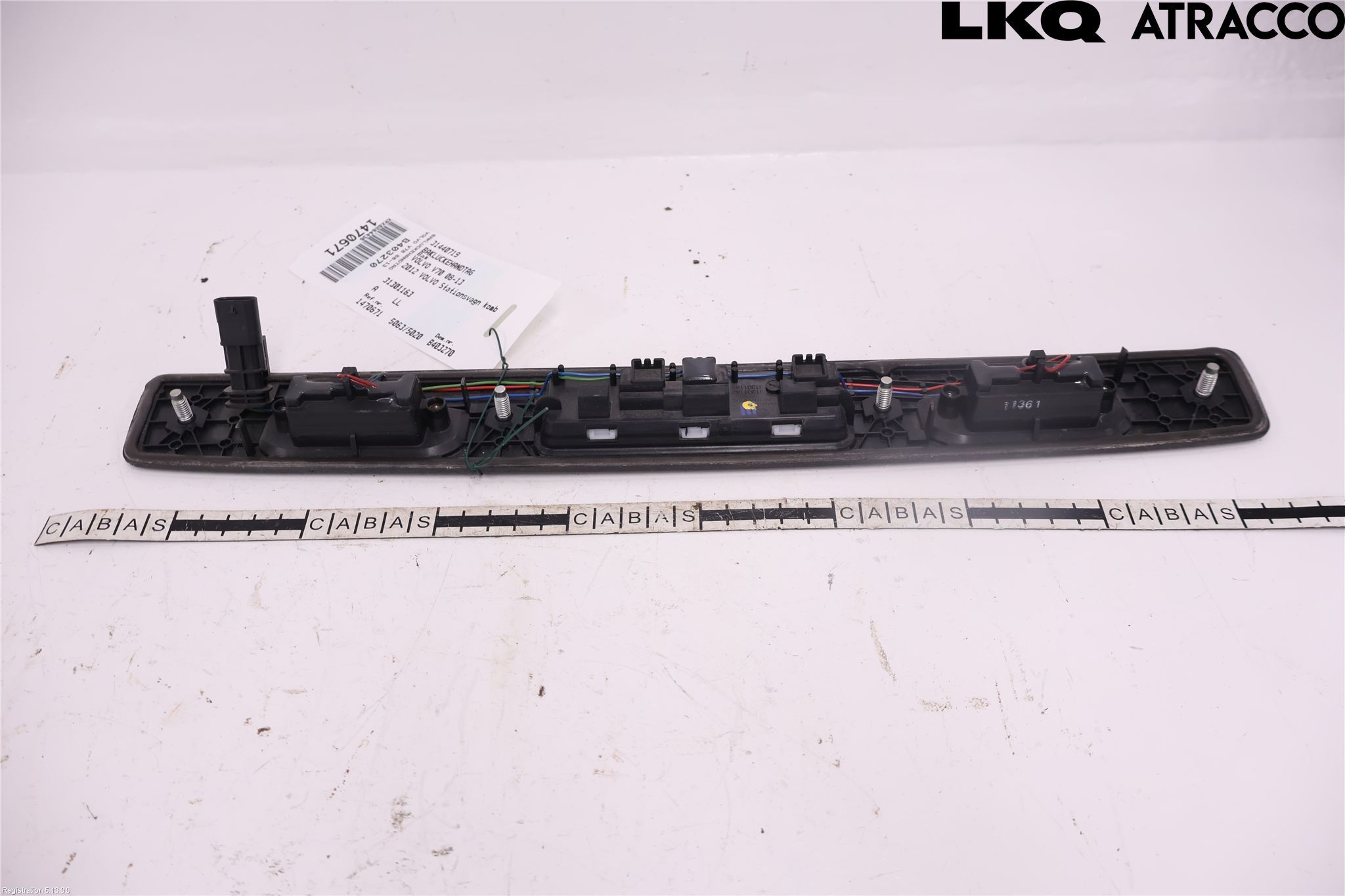 Volvo V70 08-13 Bakluckehandtag