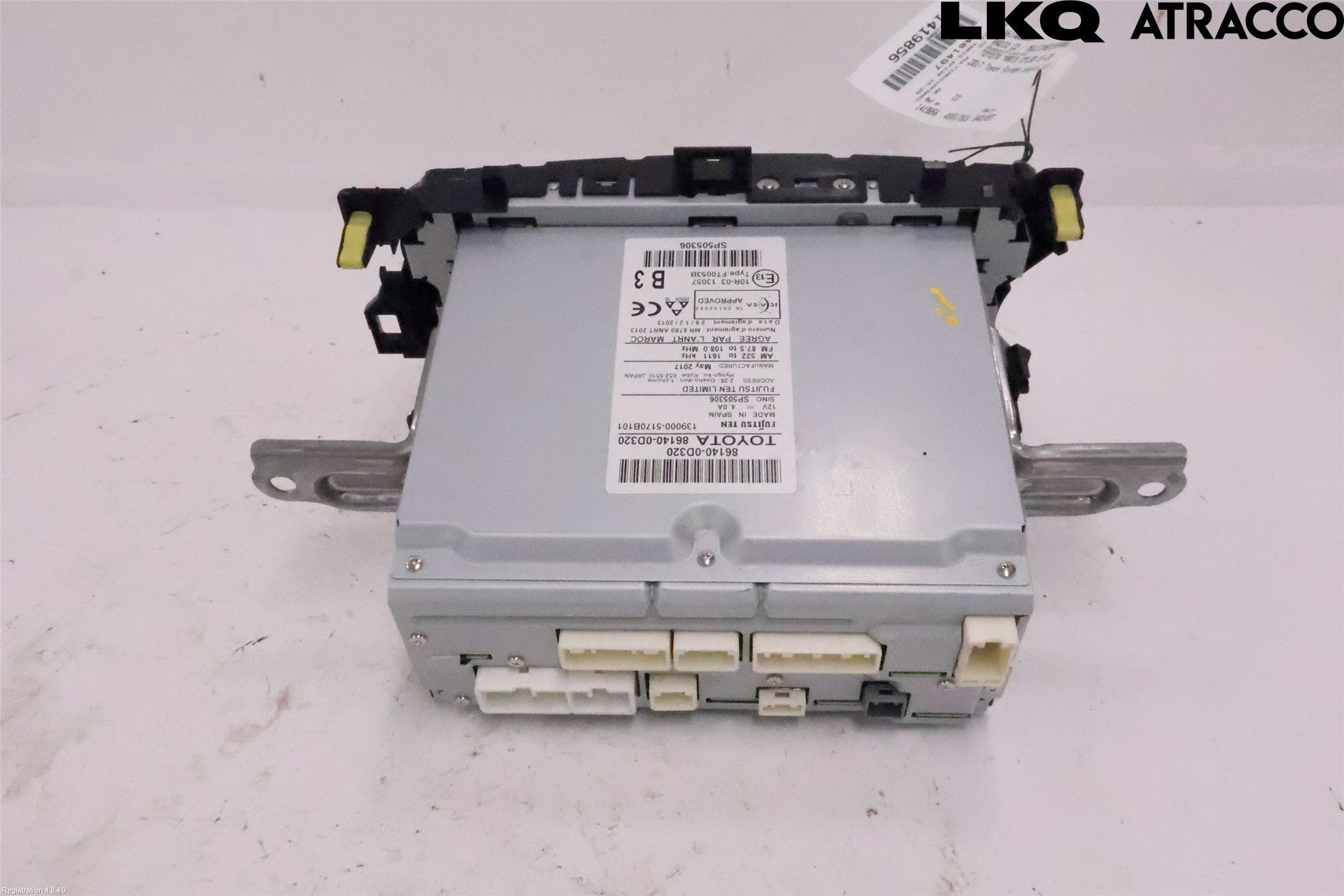 Toyota YARIS XP130 15-20 Cd Radio - Multimediapanel