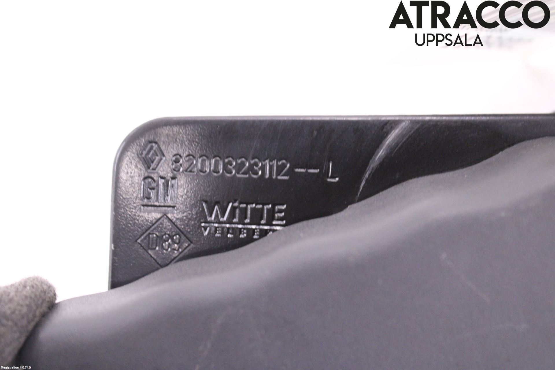 Opel VIVARO 15-19 Bakluckehandtag Inre