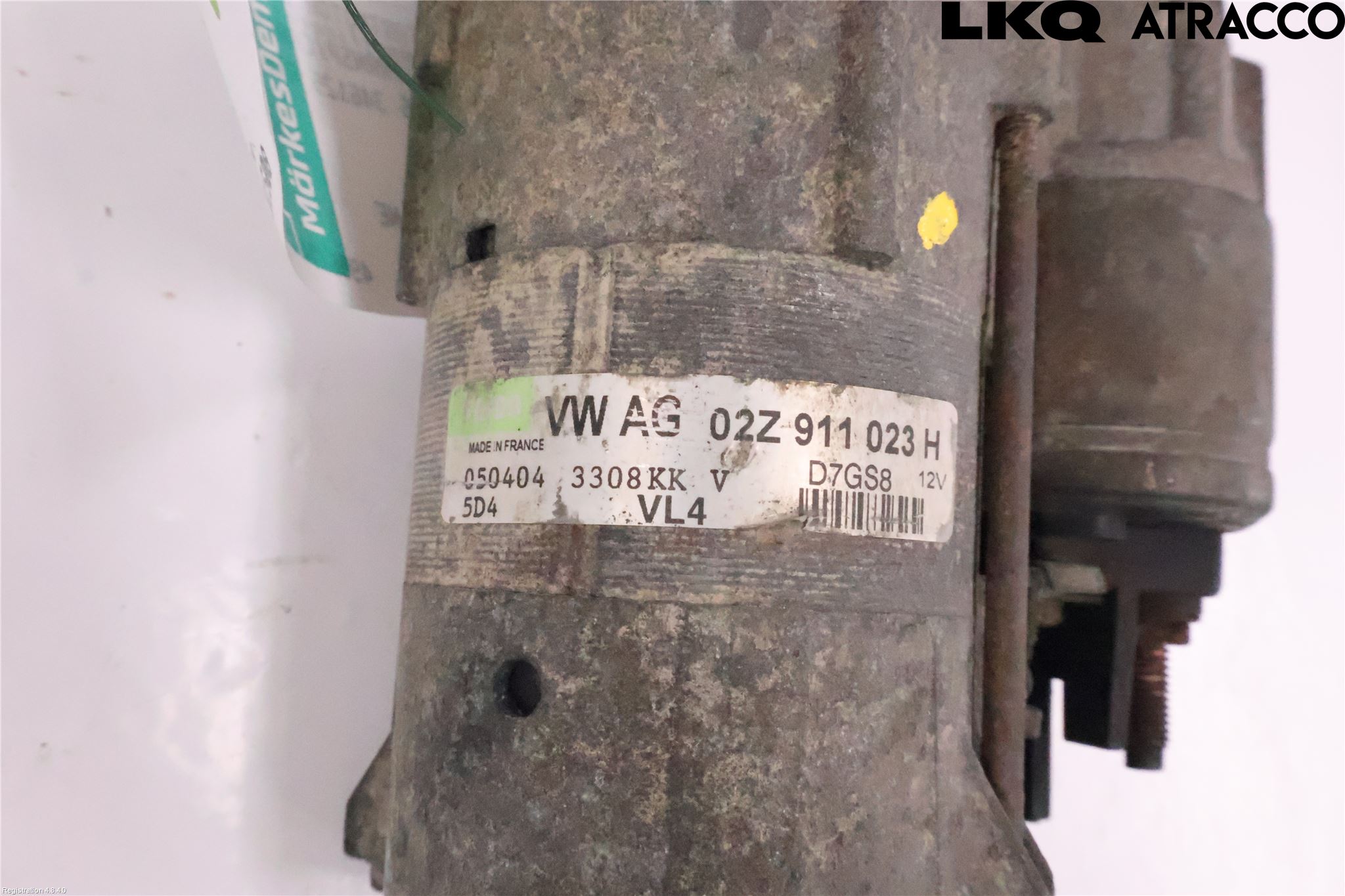 Volkswagen VW TRANSP/CARAVELLE (T5) 04-15 Startmotor Diesel
