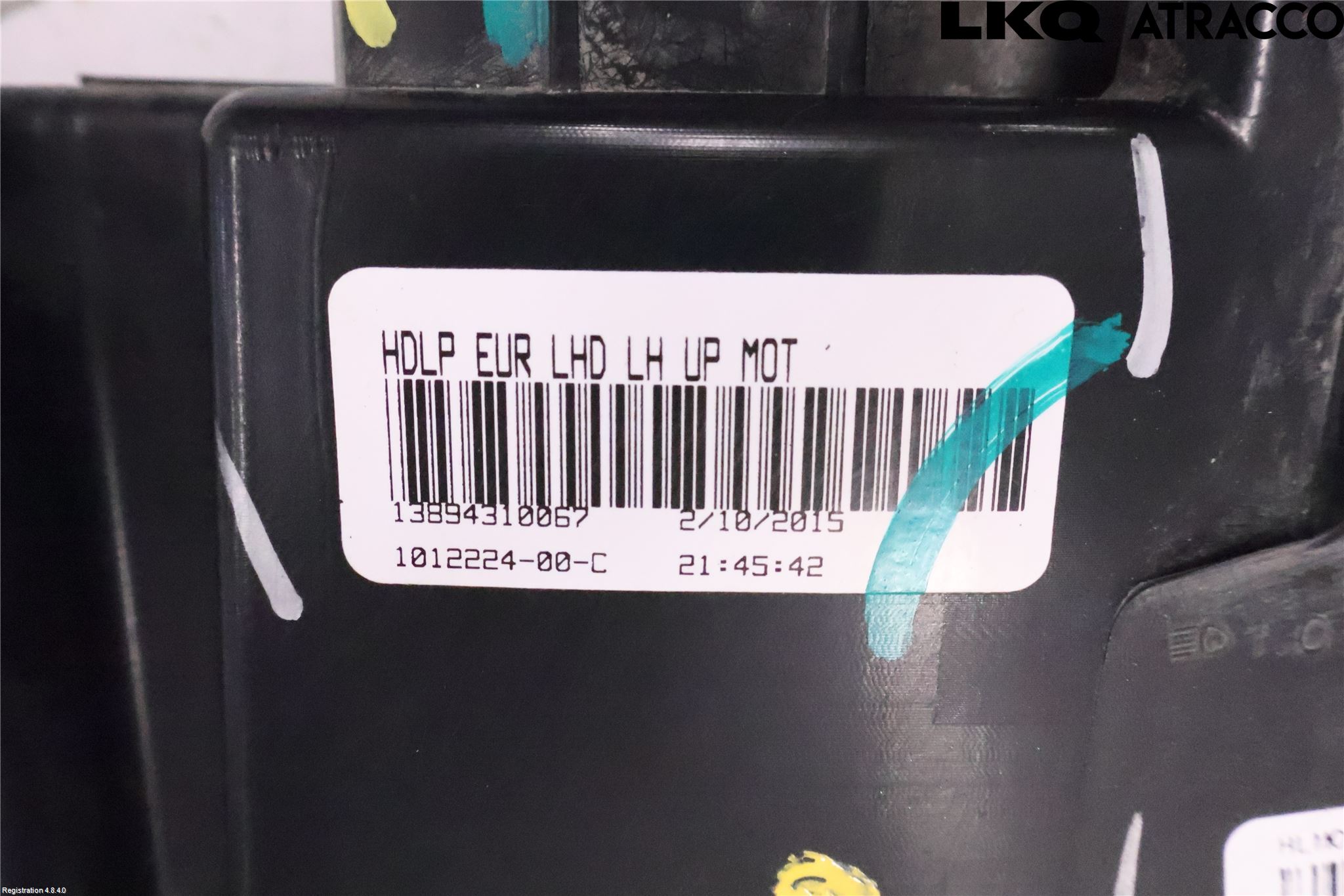 Tesla MODEL S 13- Strålkastare Vänster