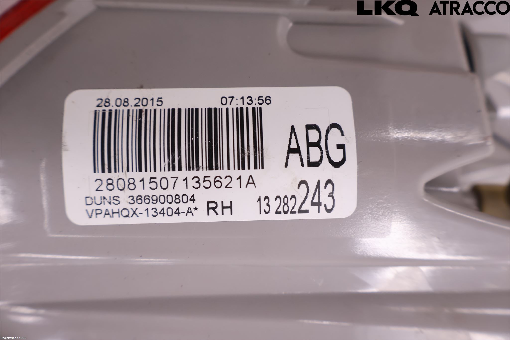 Opel ASTRA J 10-15 Bakljus Höger